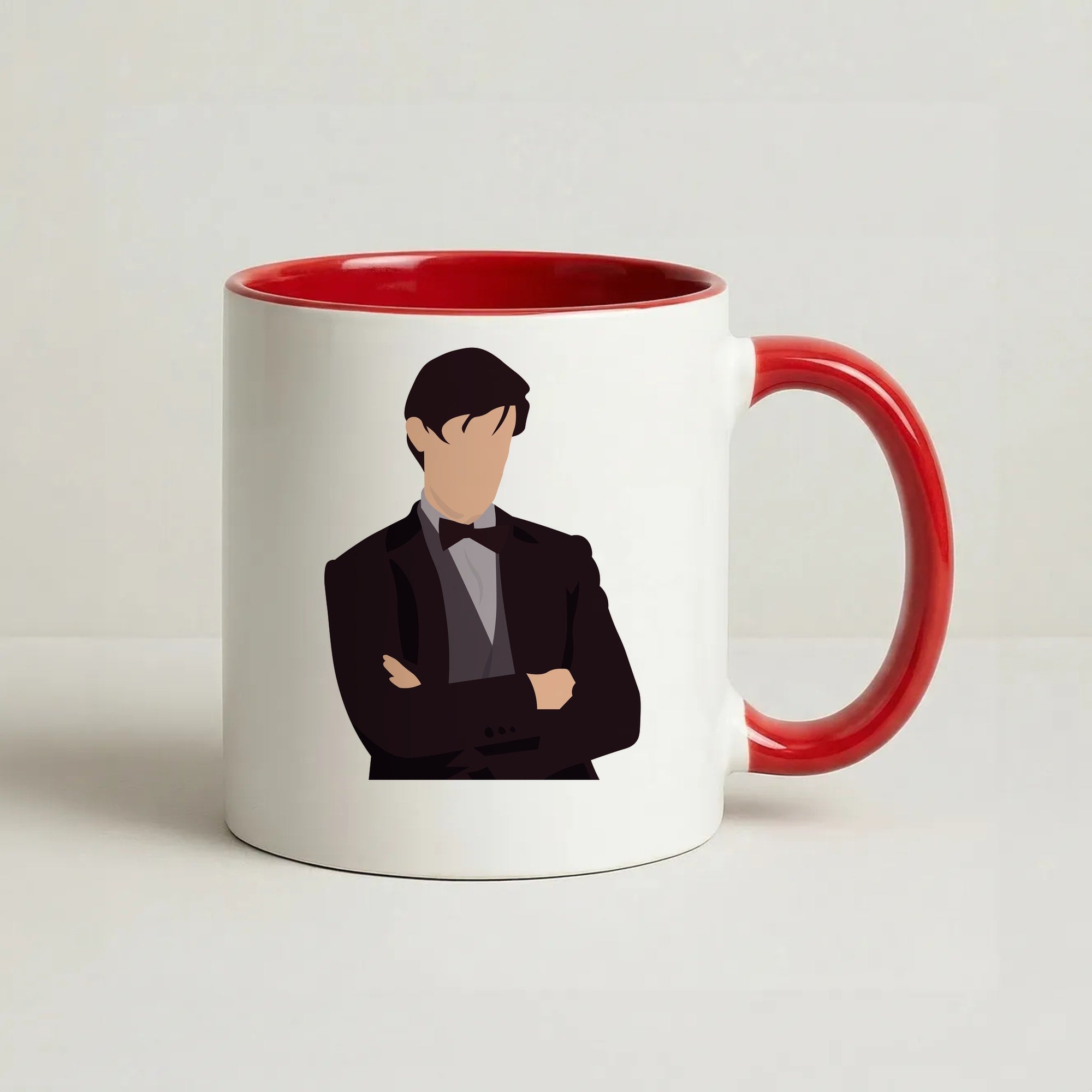 Matt Smith Coffee Red Mug