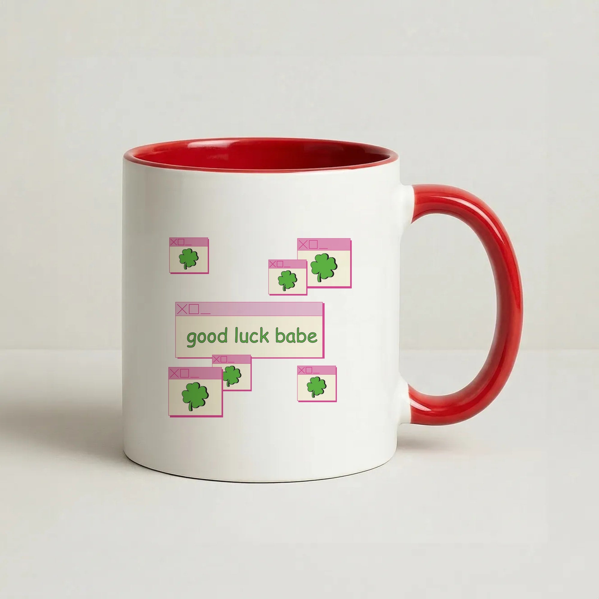 Good Luck Babe - Chappell Coffee Red Mug