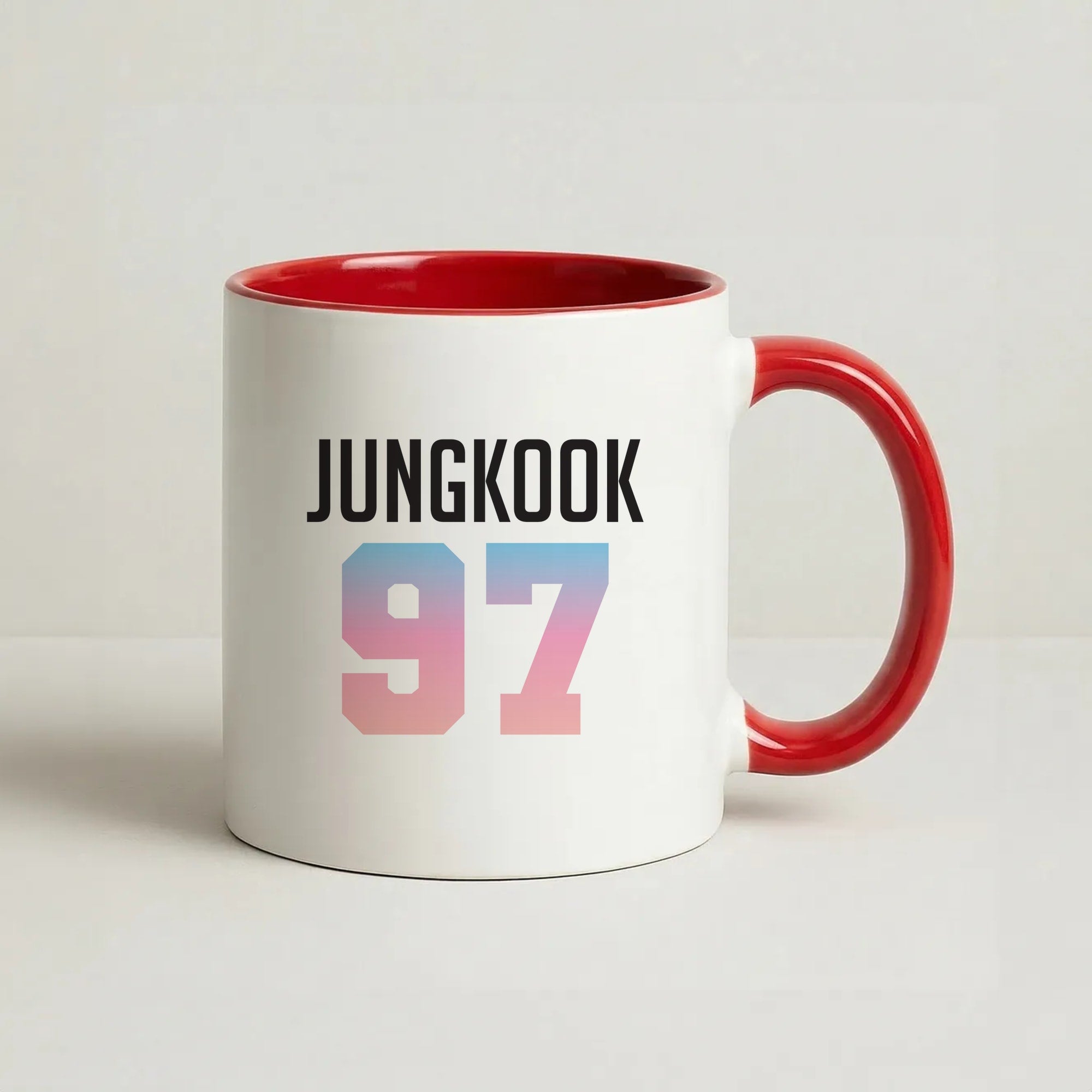 Jungkook 97 Coffee Red Mug