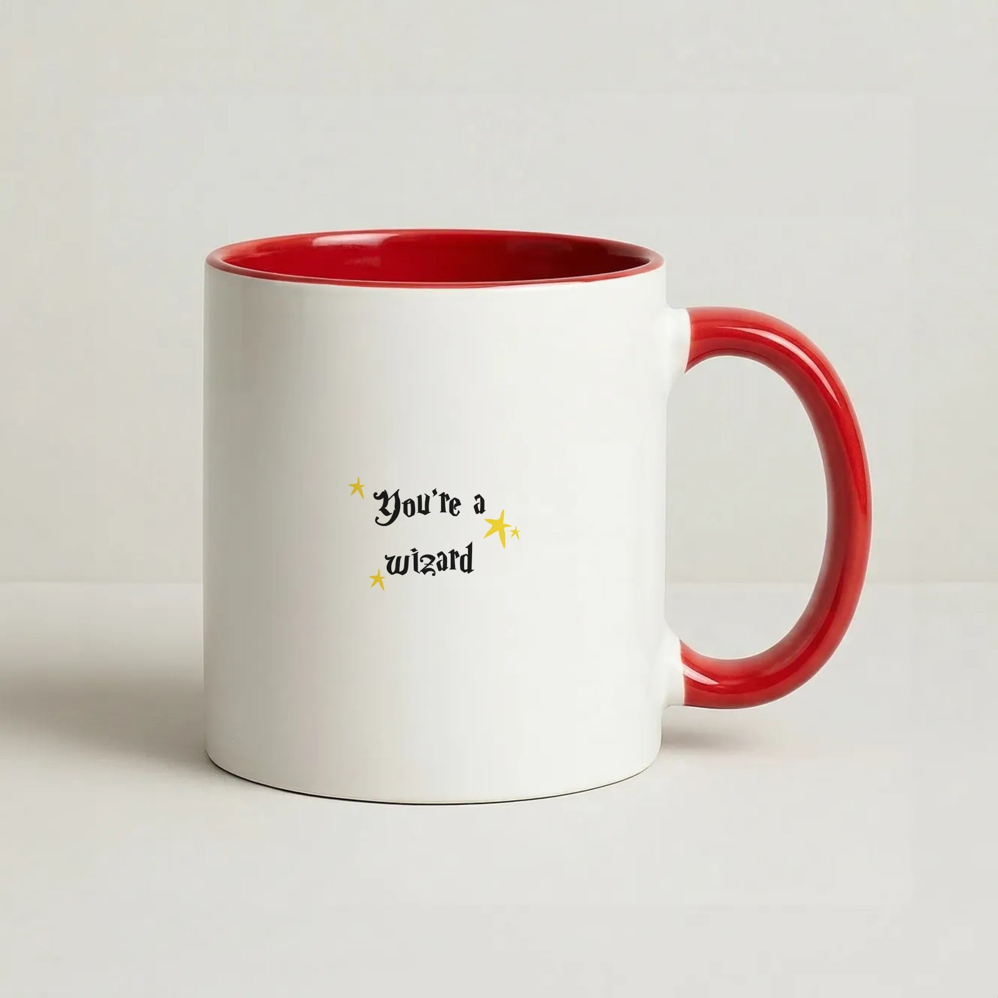 You're A Wizard Coffee Red Mug