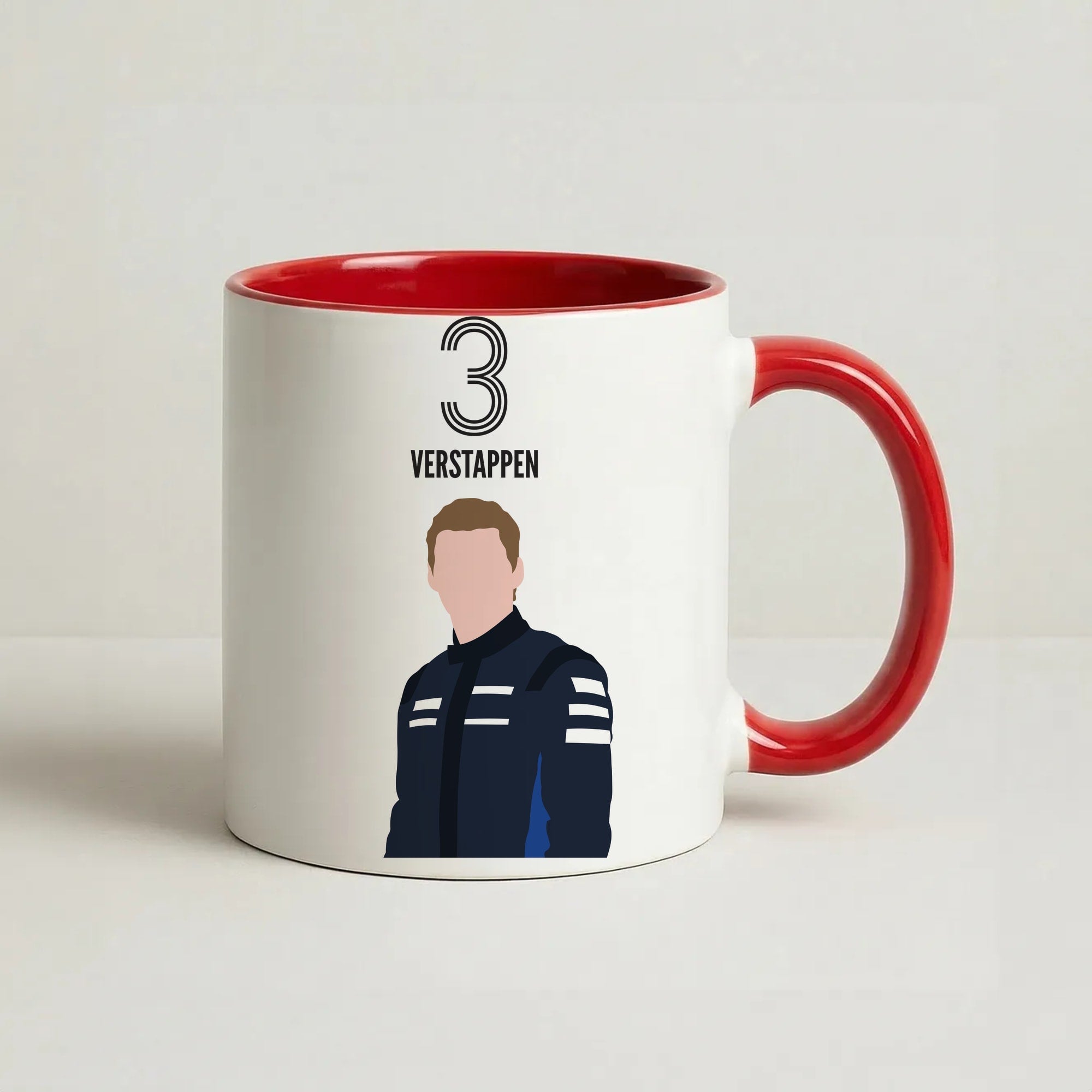 Verstappen 2026 Coffee Red Mug