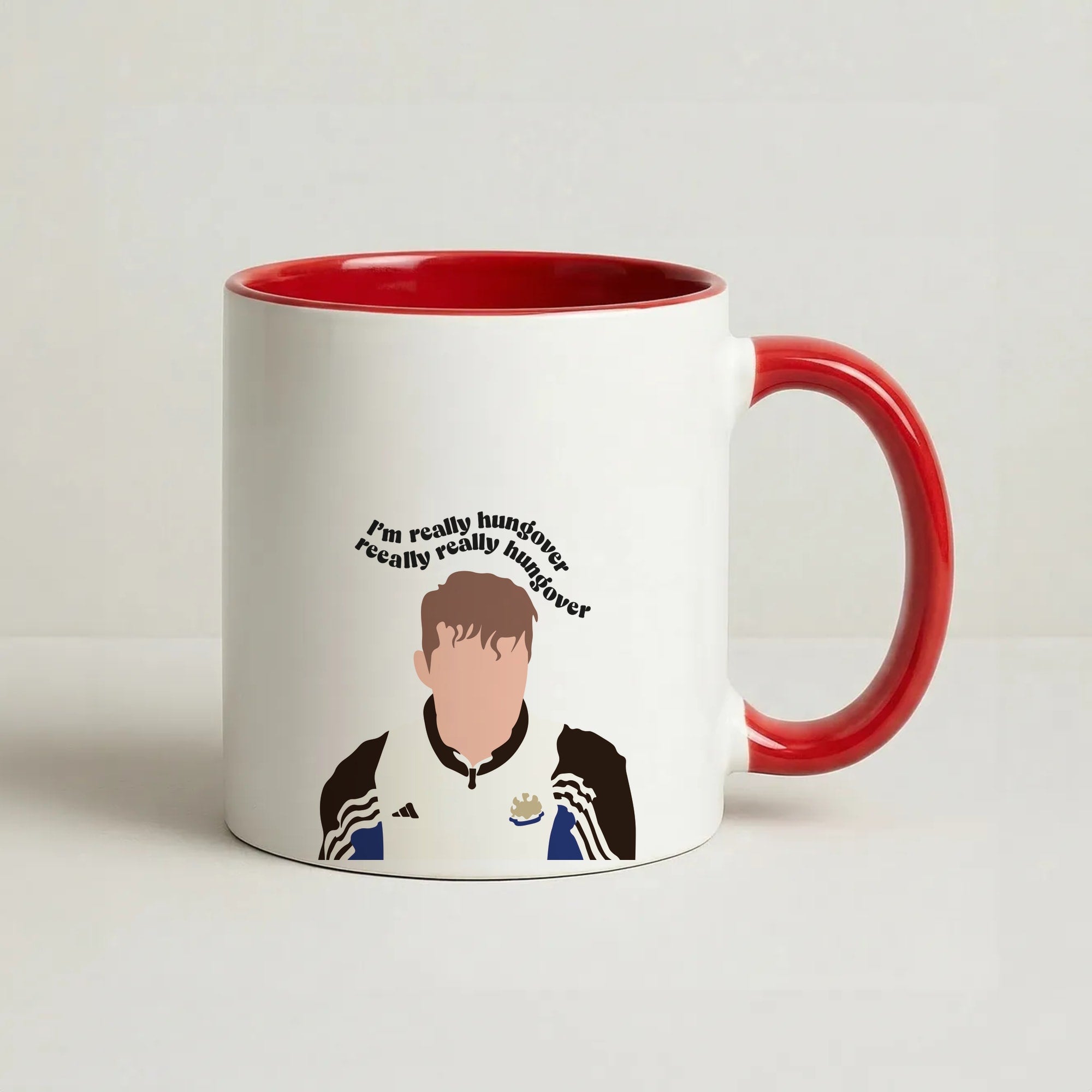 I'm Really Hungover - Fender Coffee Red Mug