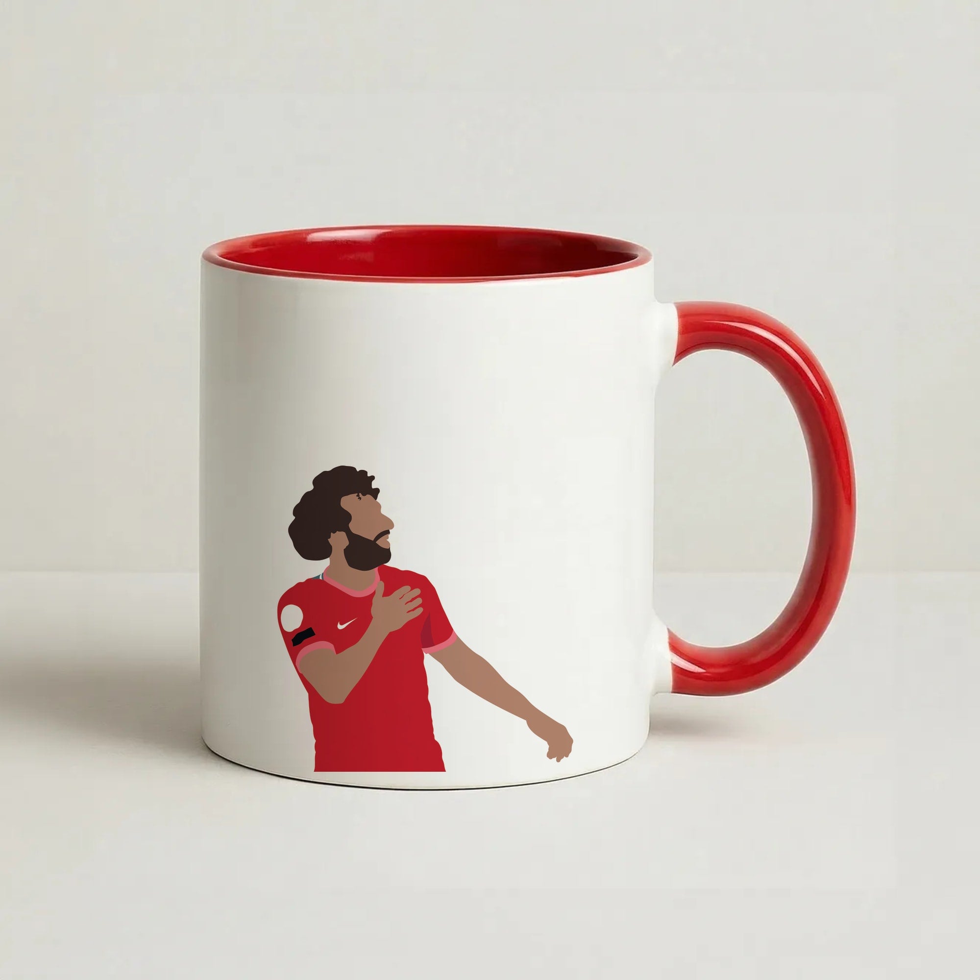 Salah - Football Coffee Red Mug