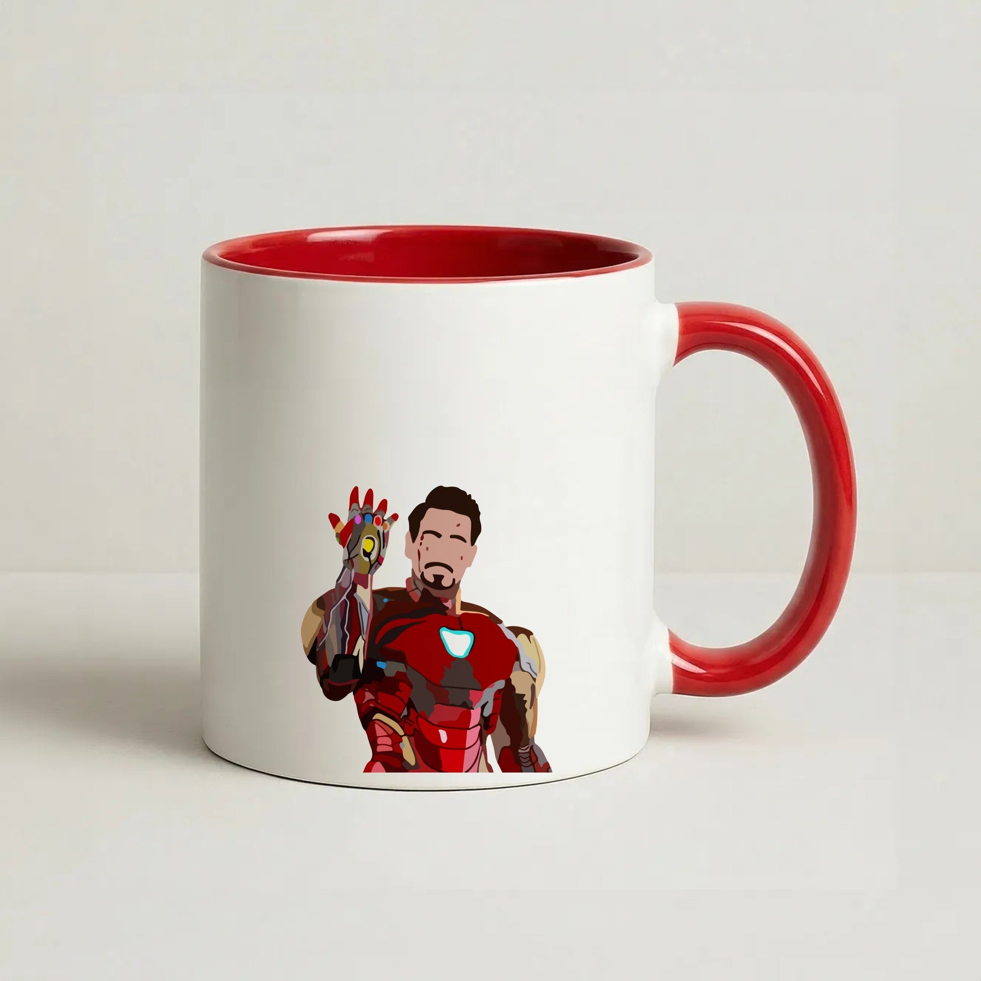 Iron Man Coffee Red Mug