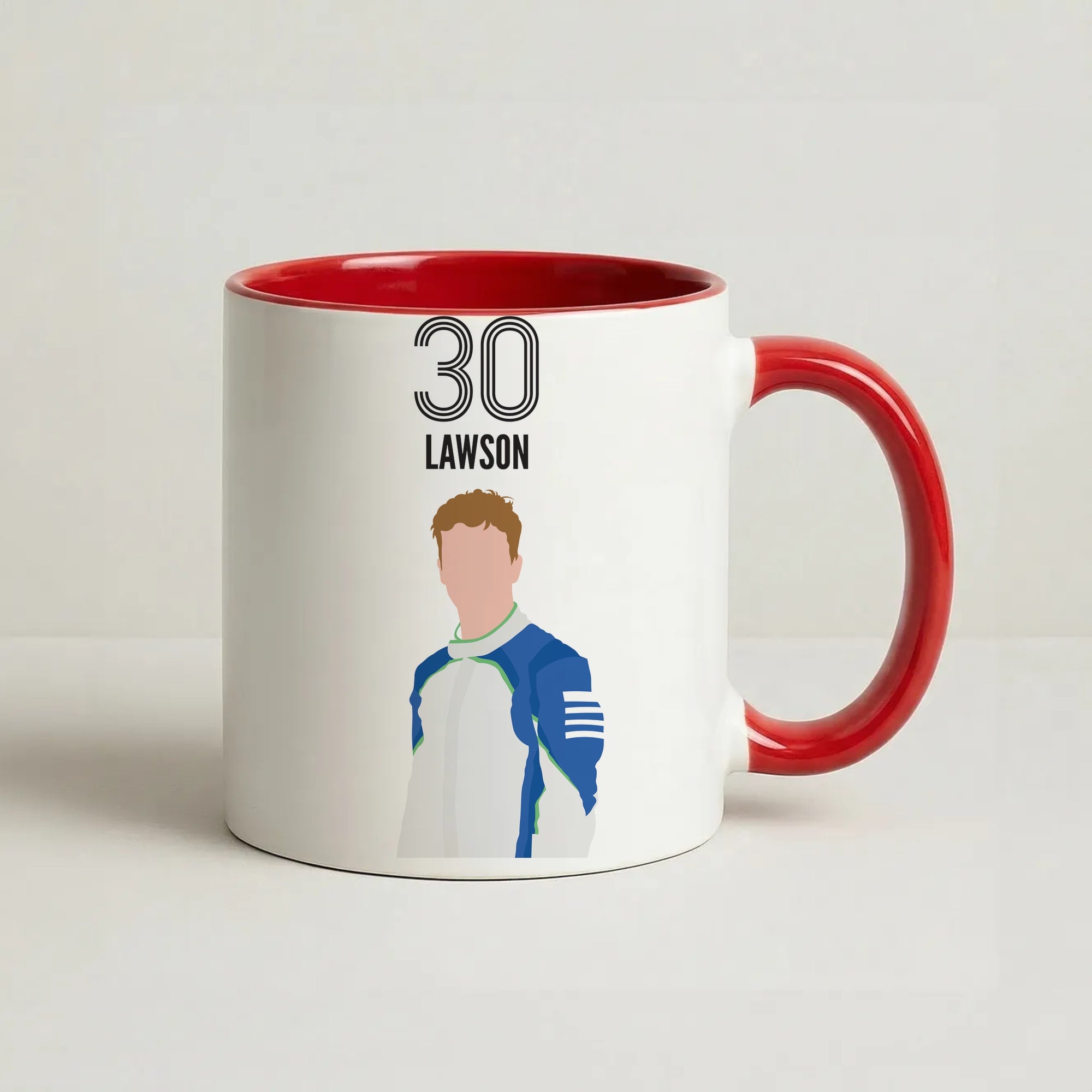 Lawson 2026 Coffee Red Mug