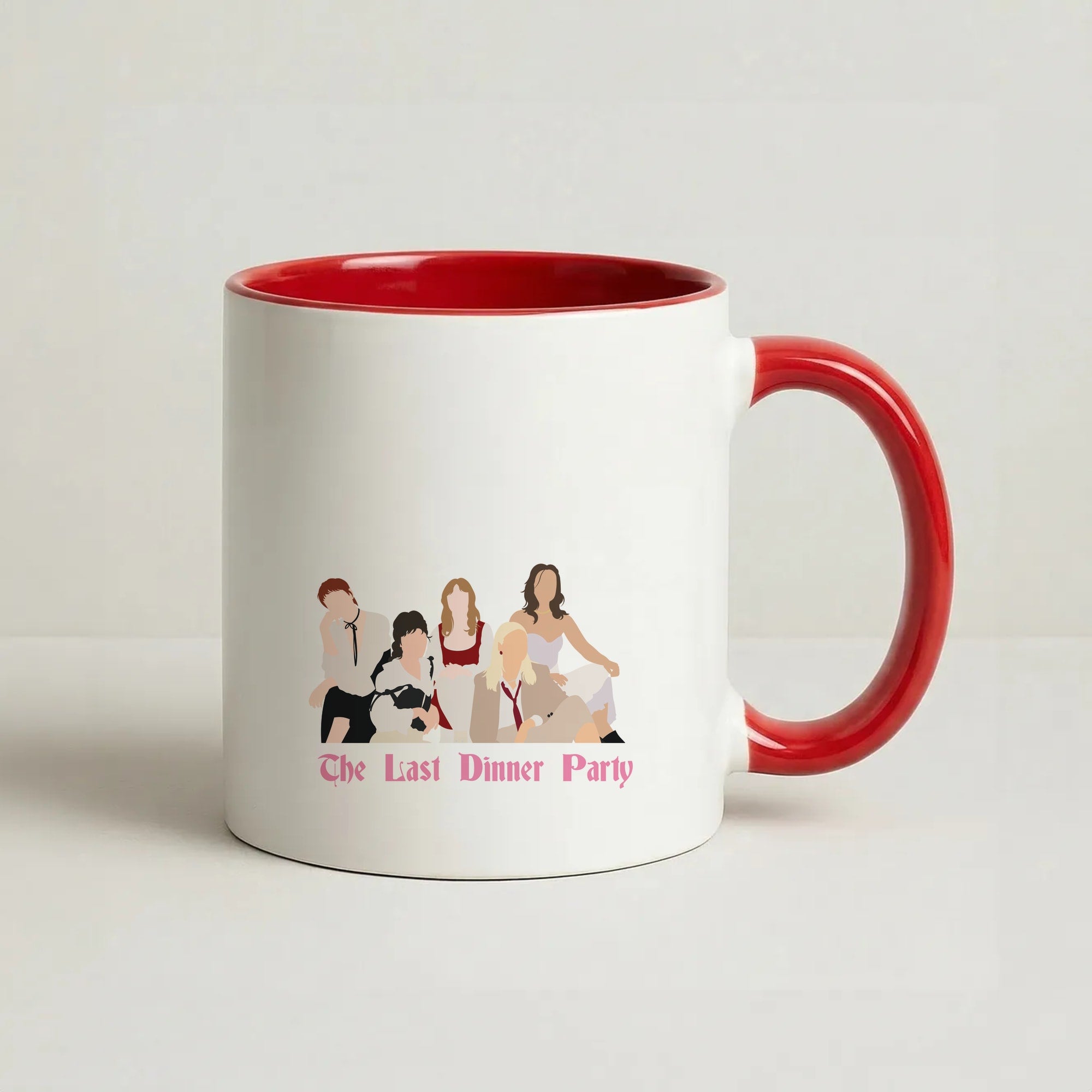 The Last Dinner Party - Festival Coffee Red Mug
