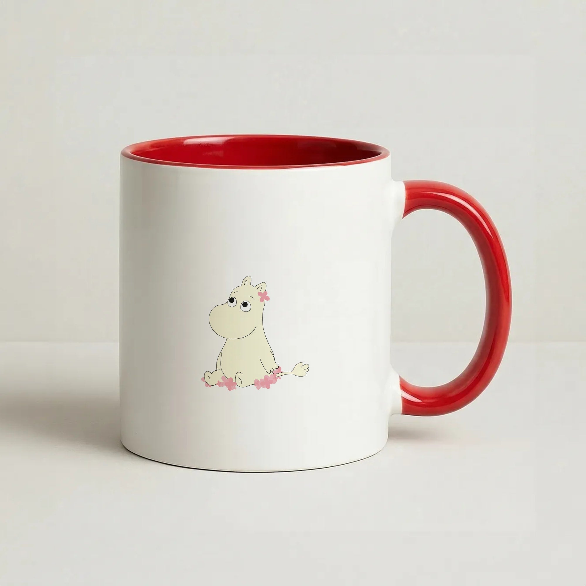 Troll Coffee Red Mug