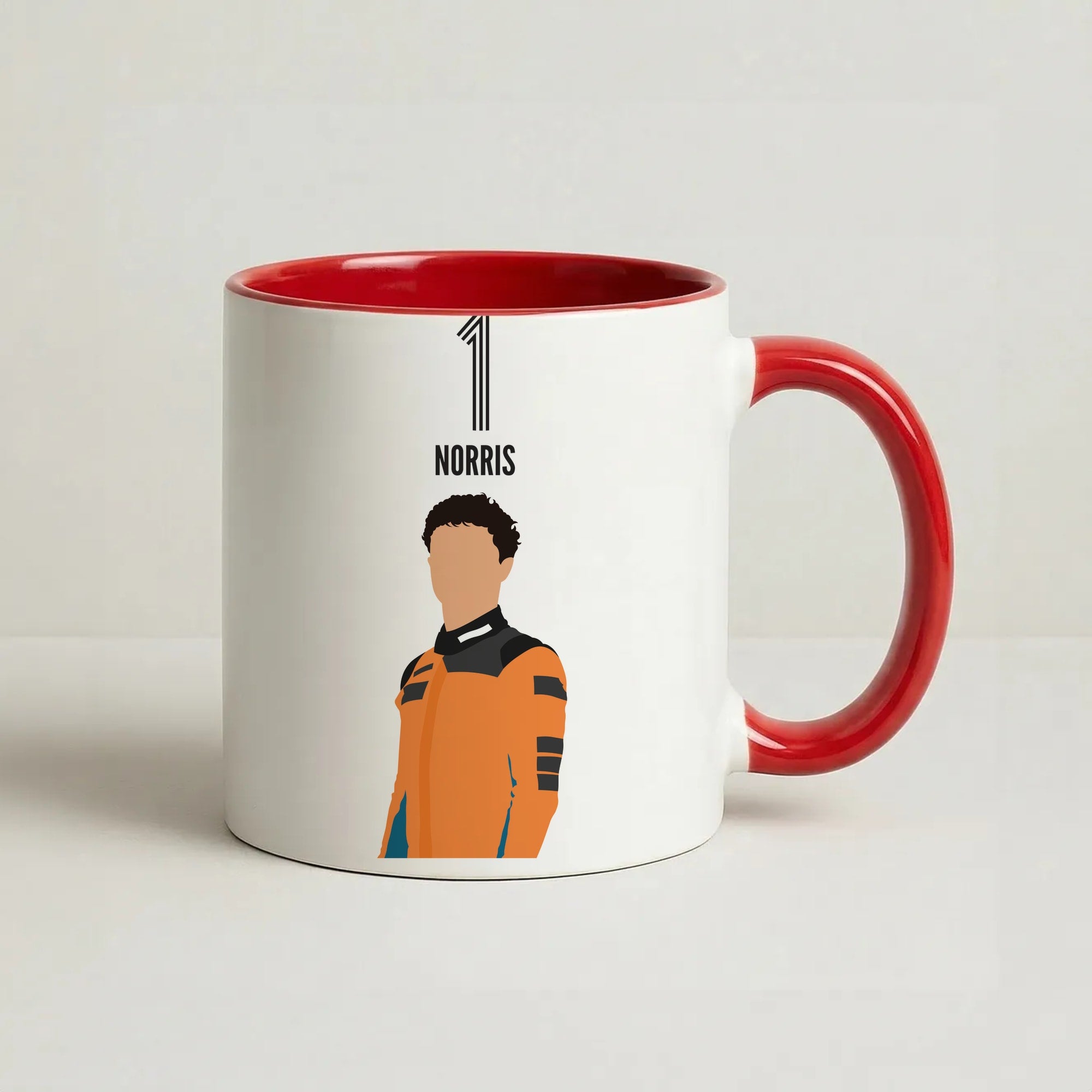 Norris 2026 Coffee Red Mug
