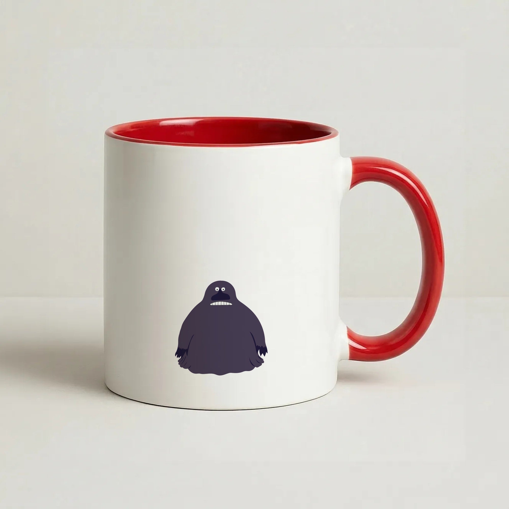 The Groke Coffee Red Mug