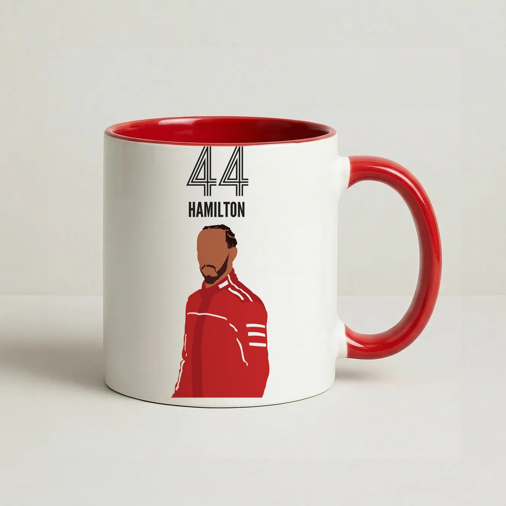Hamilton 2026 Coffee Red Mug
