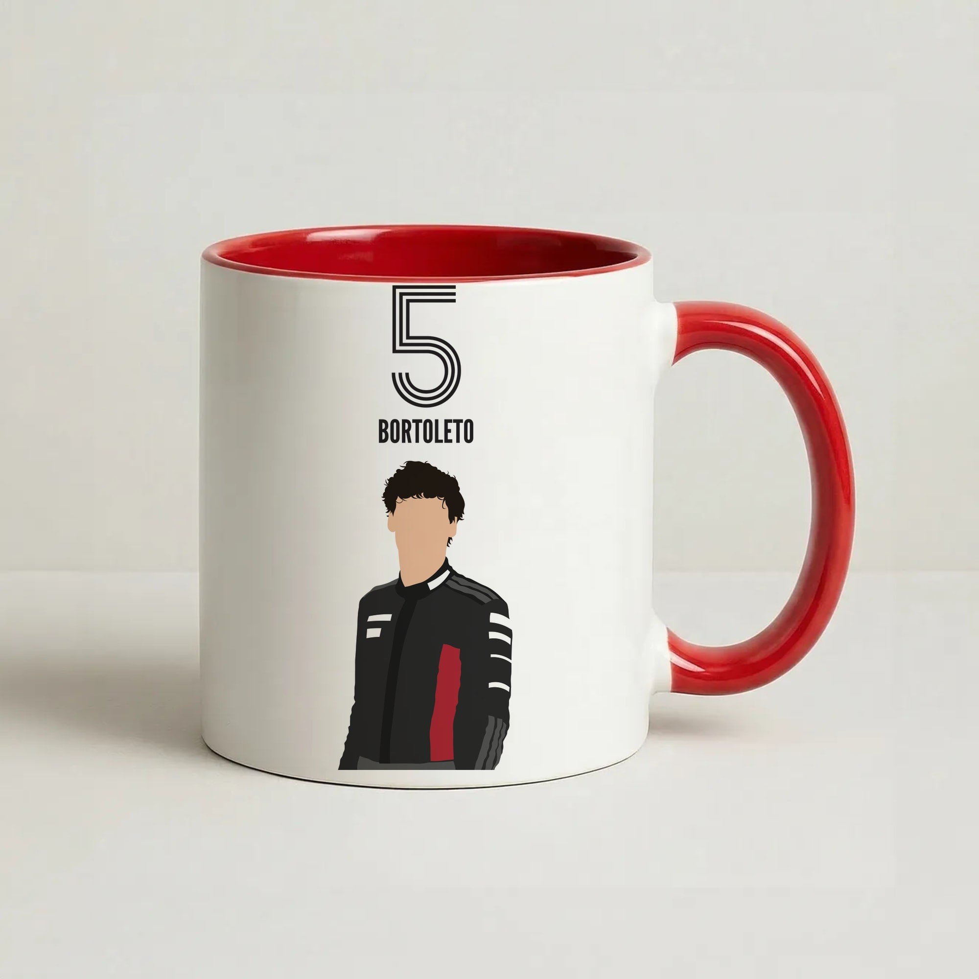 Bortoleto 2026 Coffee Red Mug