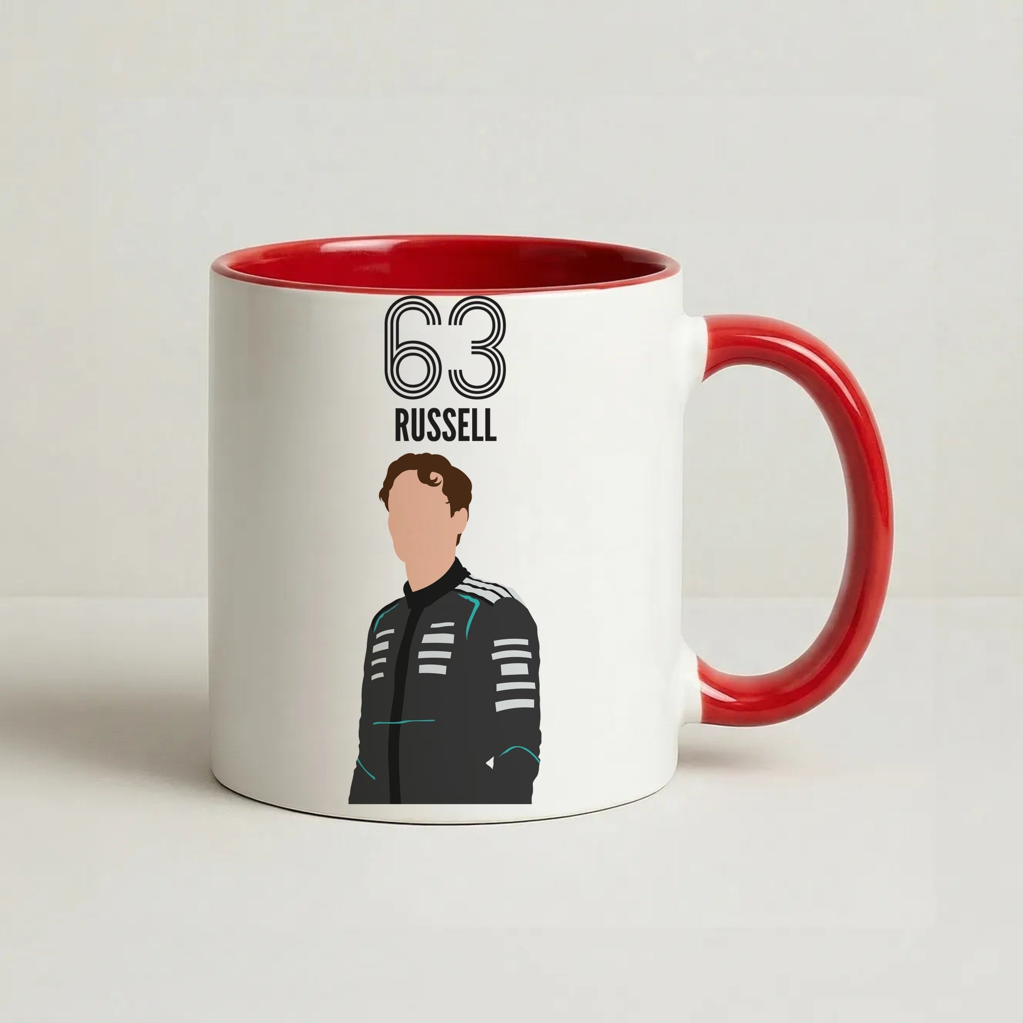Russell 2026 Coffee Red Mug