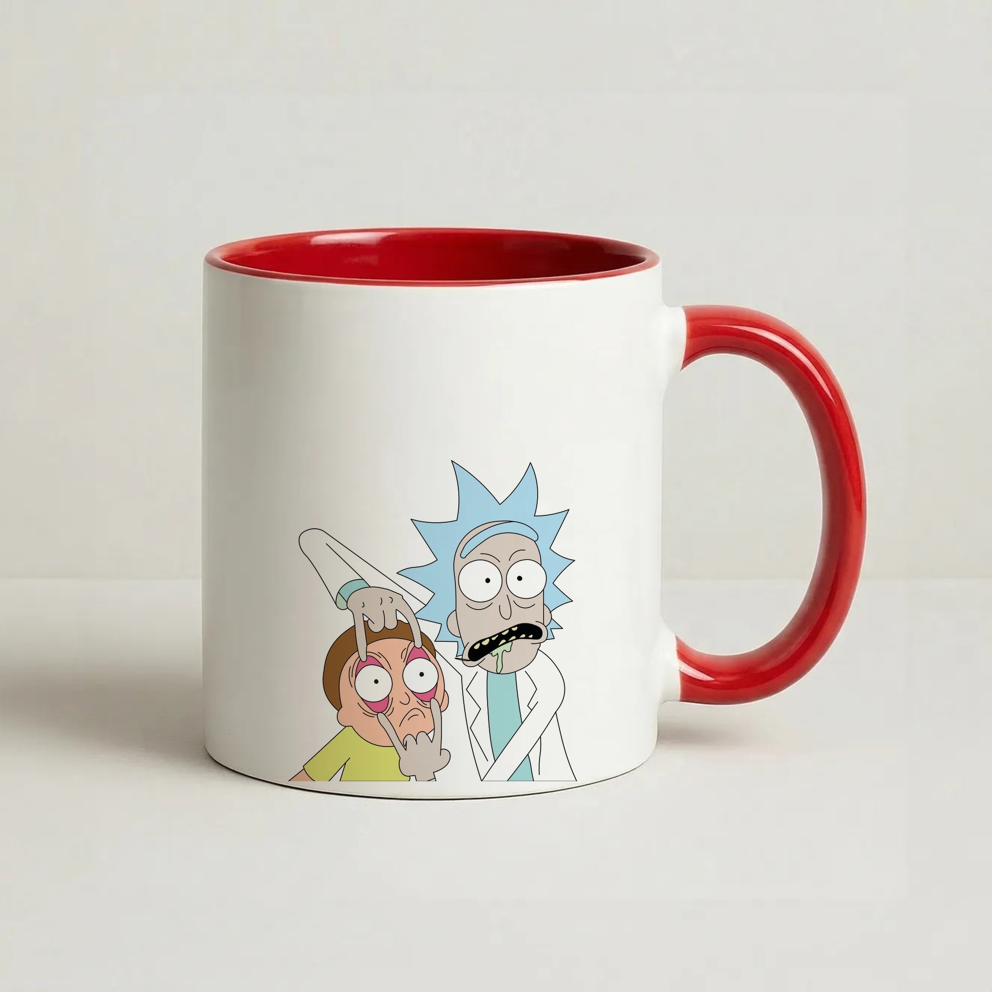 Psychedelic - RAM Coffee Red Mug