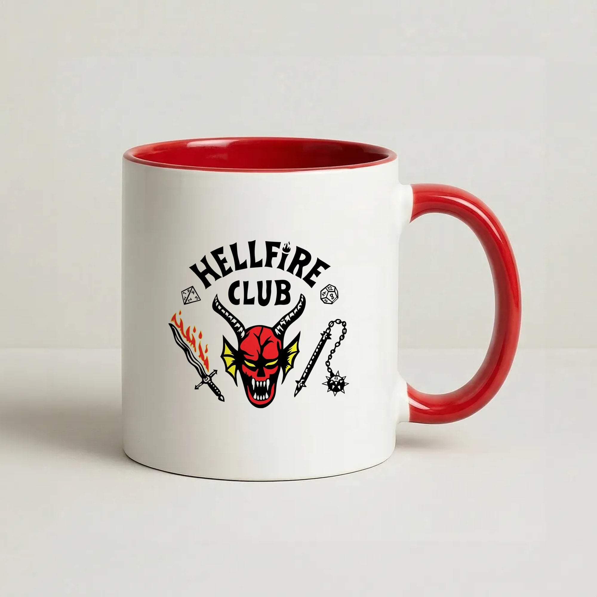 Hellfire Club Logo Coffee Red Mug