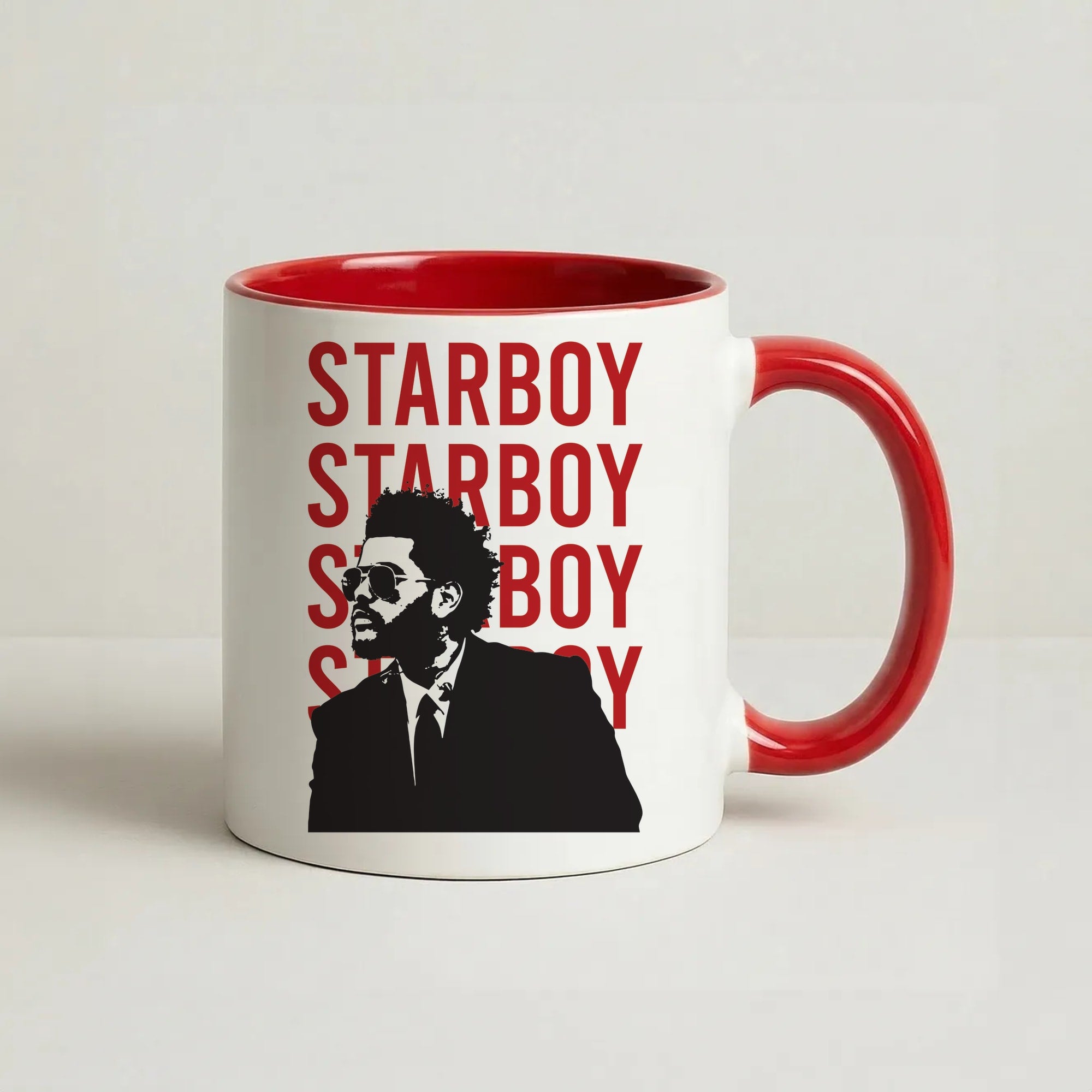 Starboy Singer Coffee Red Mug