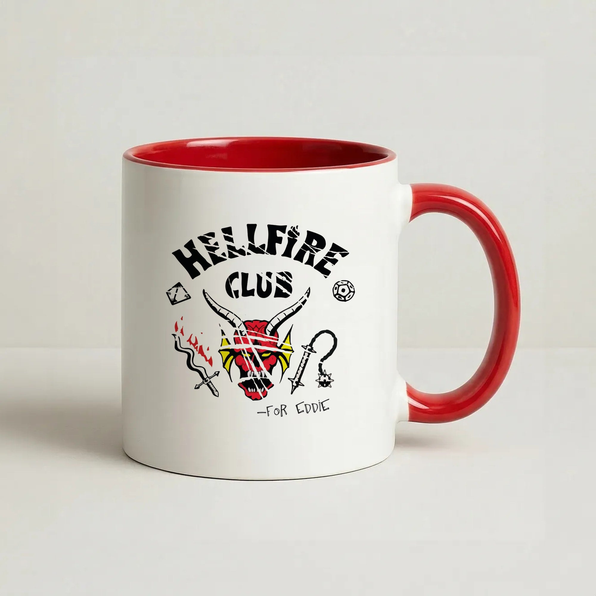 Torn Hellfire Club Coffee Red Mug