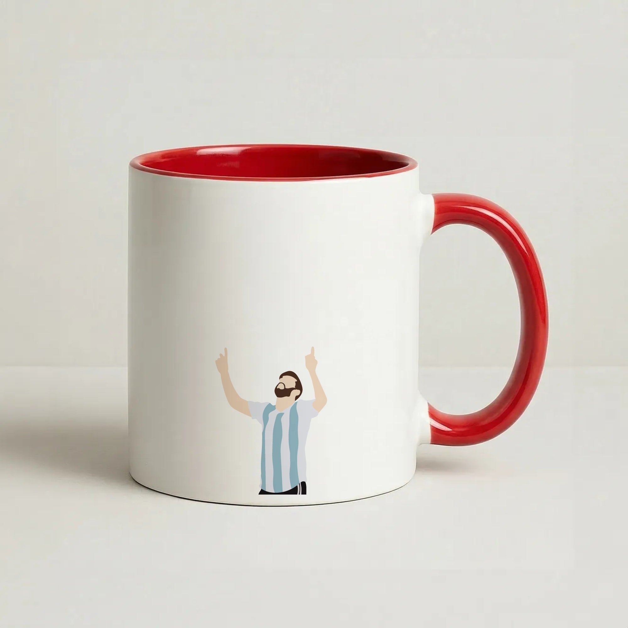 Argentina - Messi Coffee Red Mug