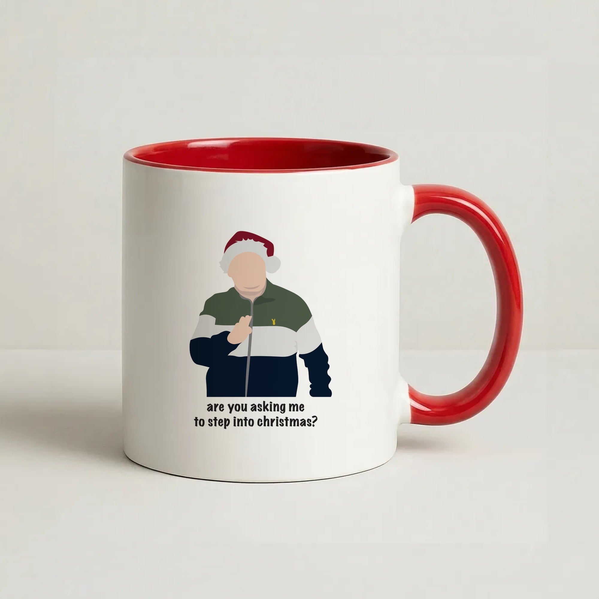 Are You Asking Me To Step Into Christmas - Gavin And Stacey Coffee Red Mug