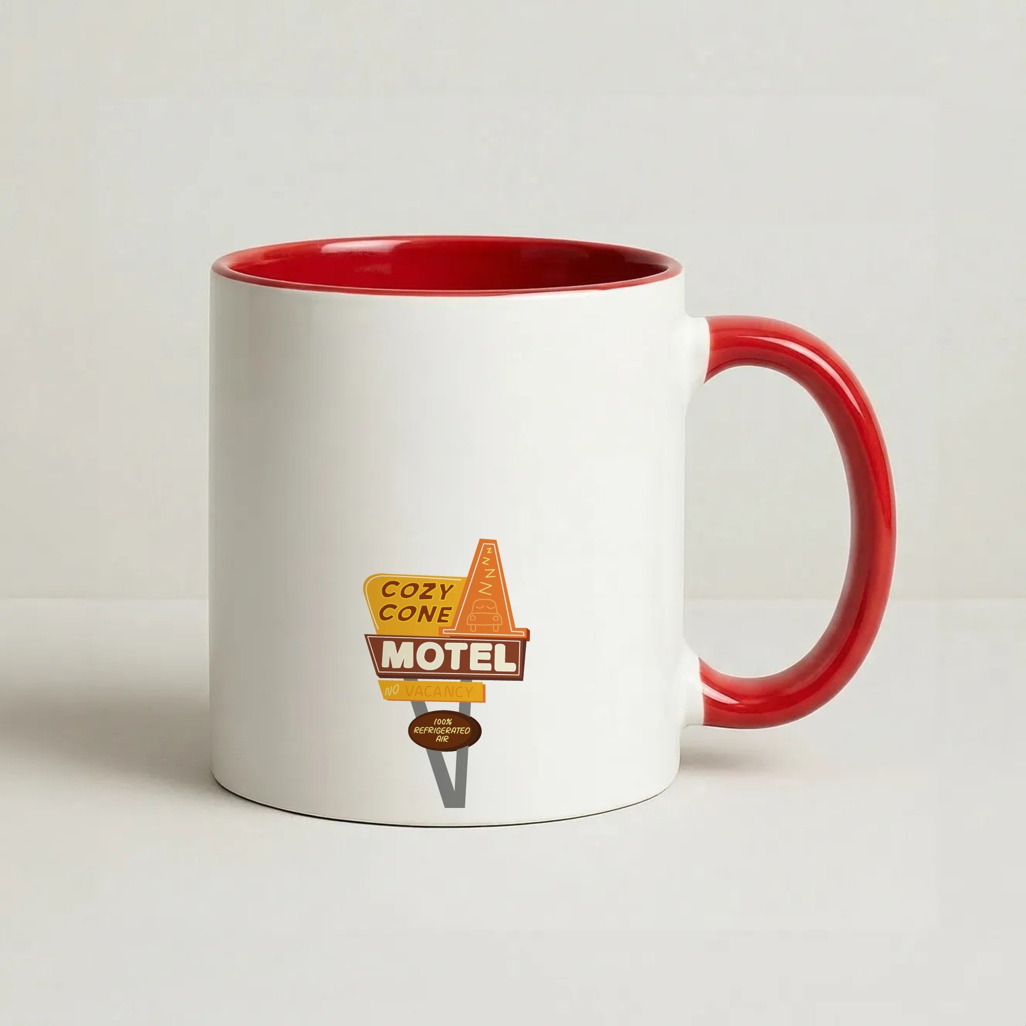 Cozy Cone Motel - Cars Coffee Red Mug