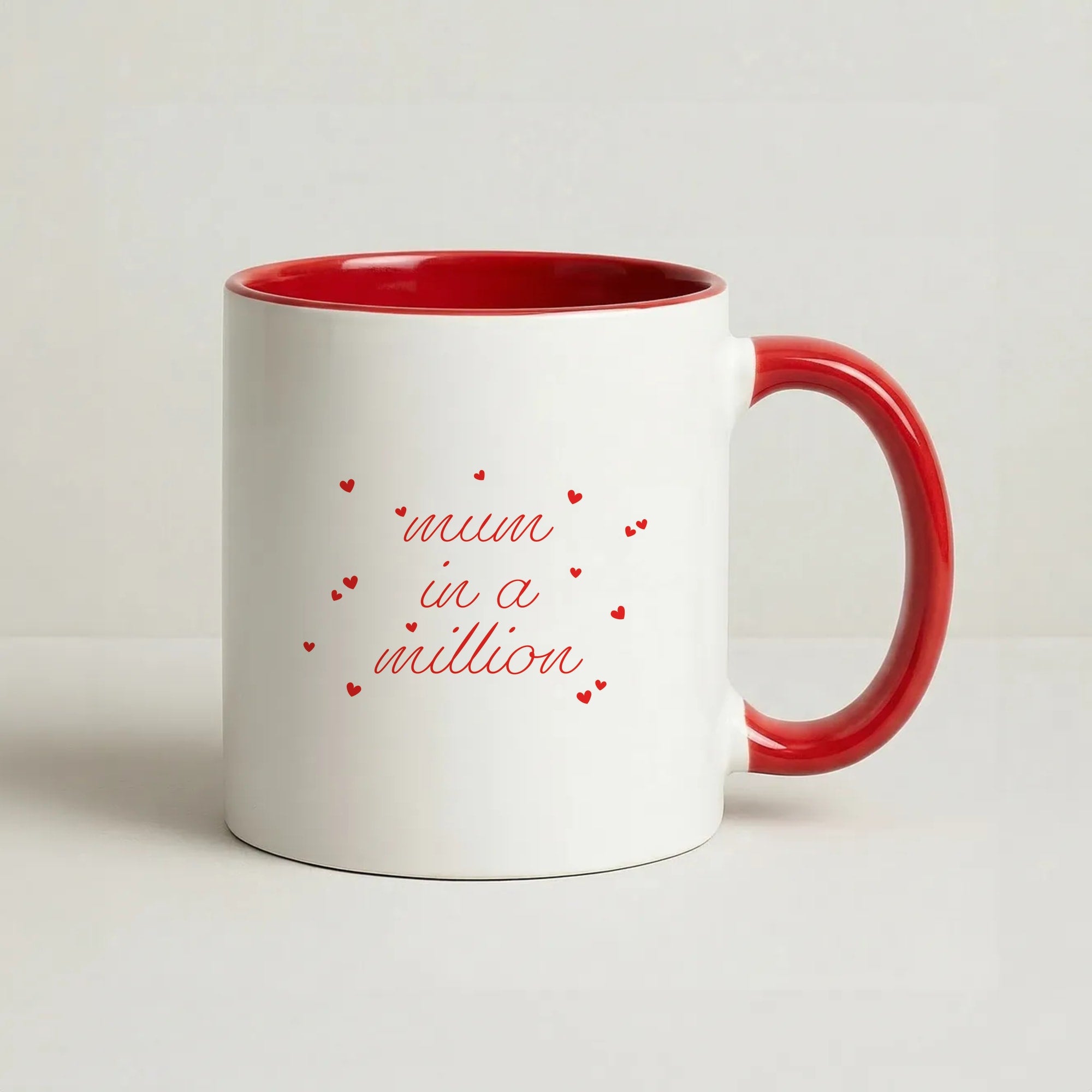Mum In A Million Coffee Red Mug