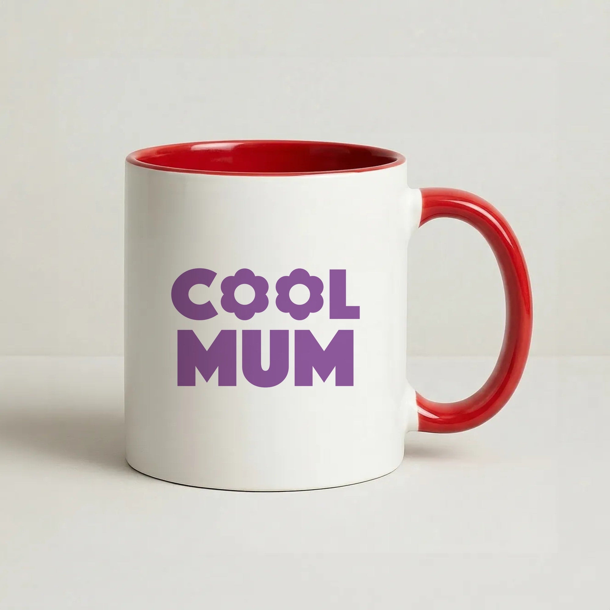 Cool Mum Coffee Red Mug