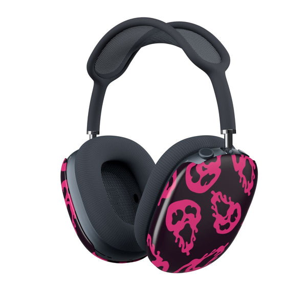Trippy Ghost Face Pattern AirPods Max Case