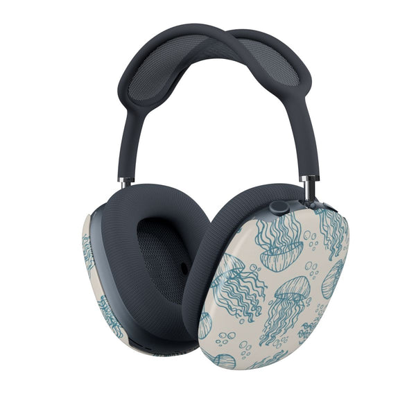 Teal Jellyfish Drift AirPods Max Case