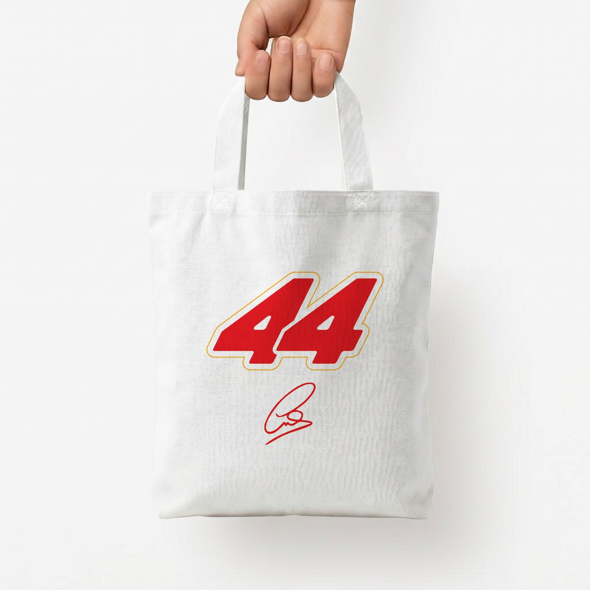 Retro 44 Hamilton Tote Bag — White / Small