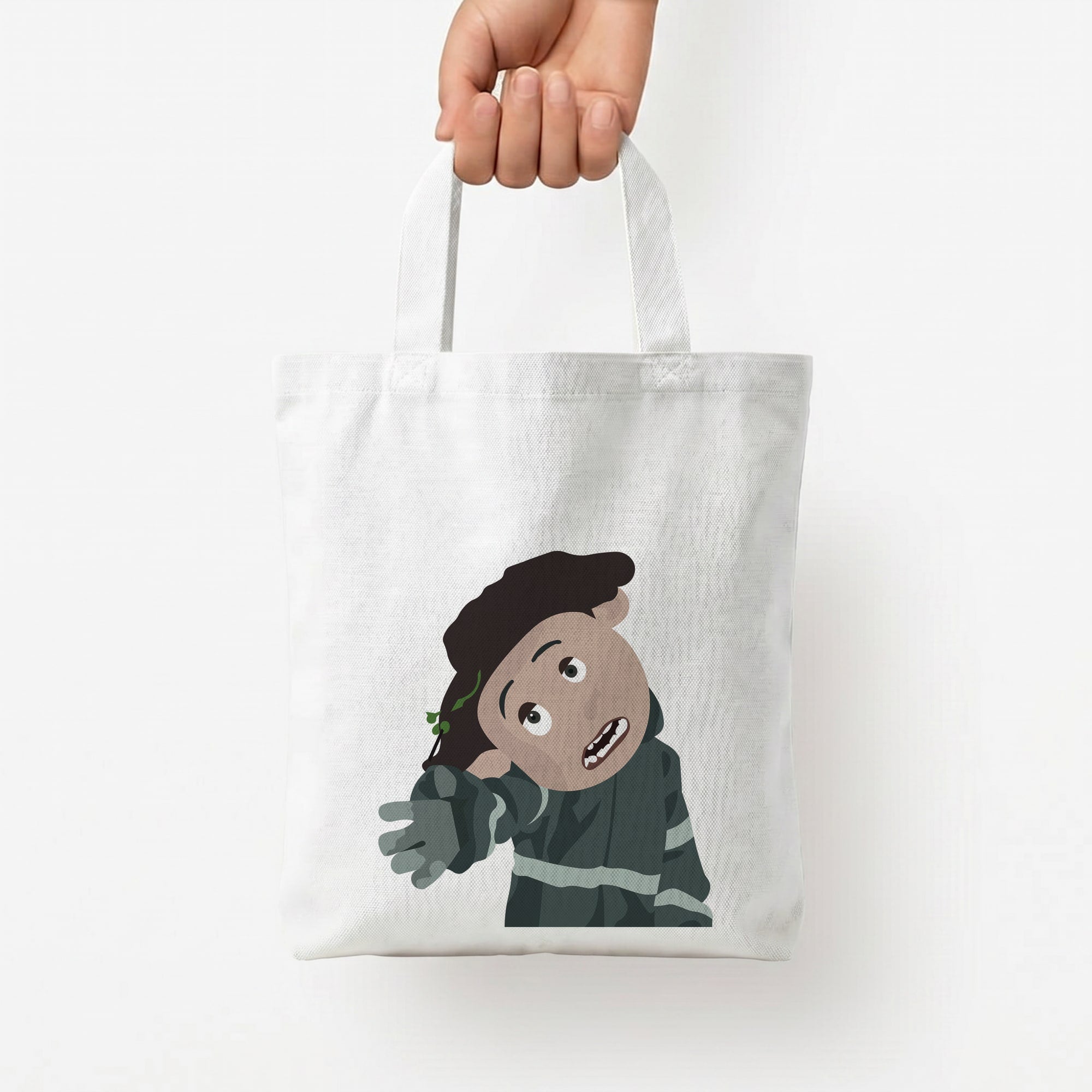 Wybie Lovat Tote Bag — White / Small