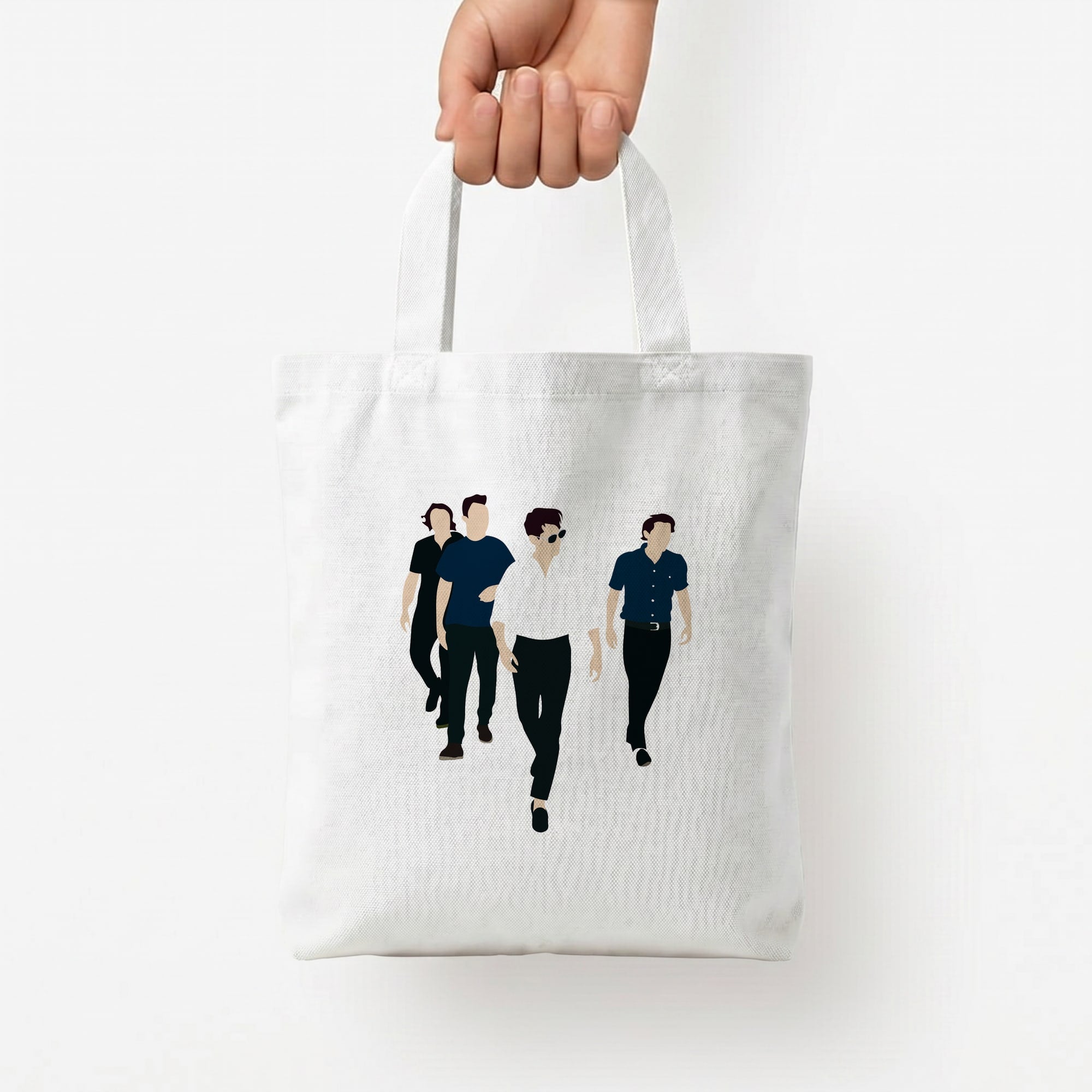 Walking Tote Bag — White / Small