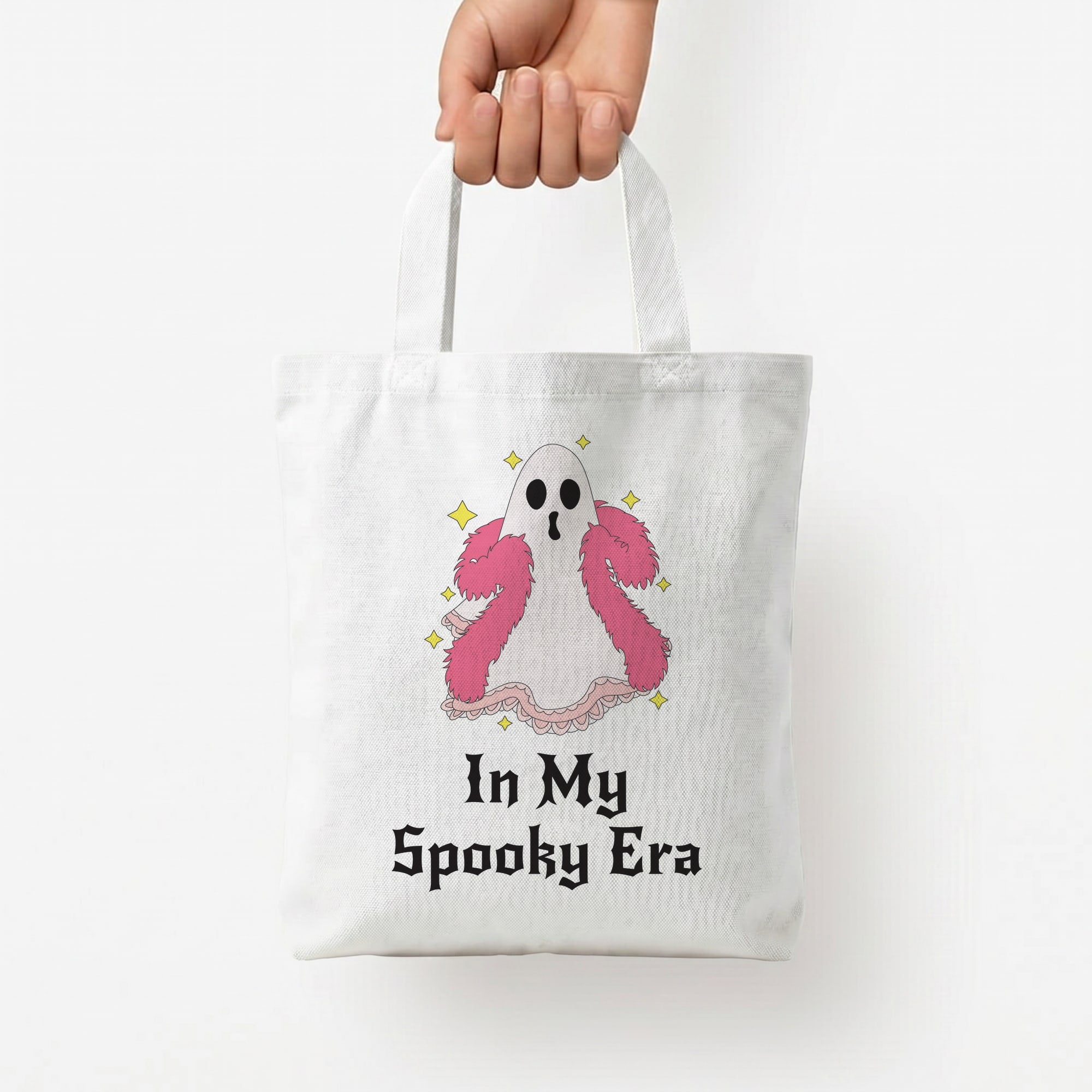 In My Spooky Era Tote Bag — White / Small