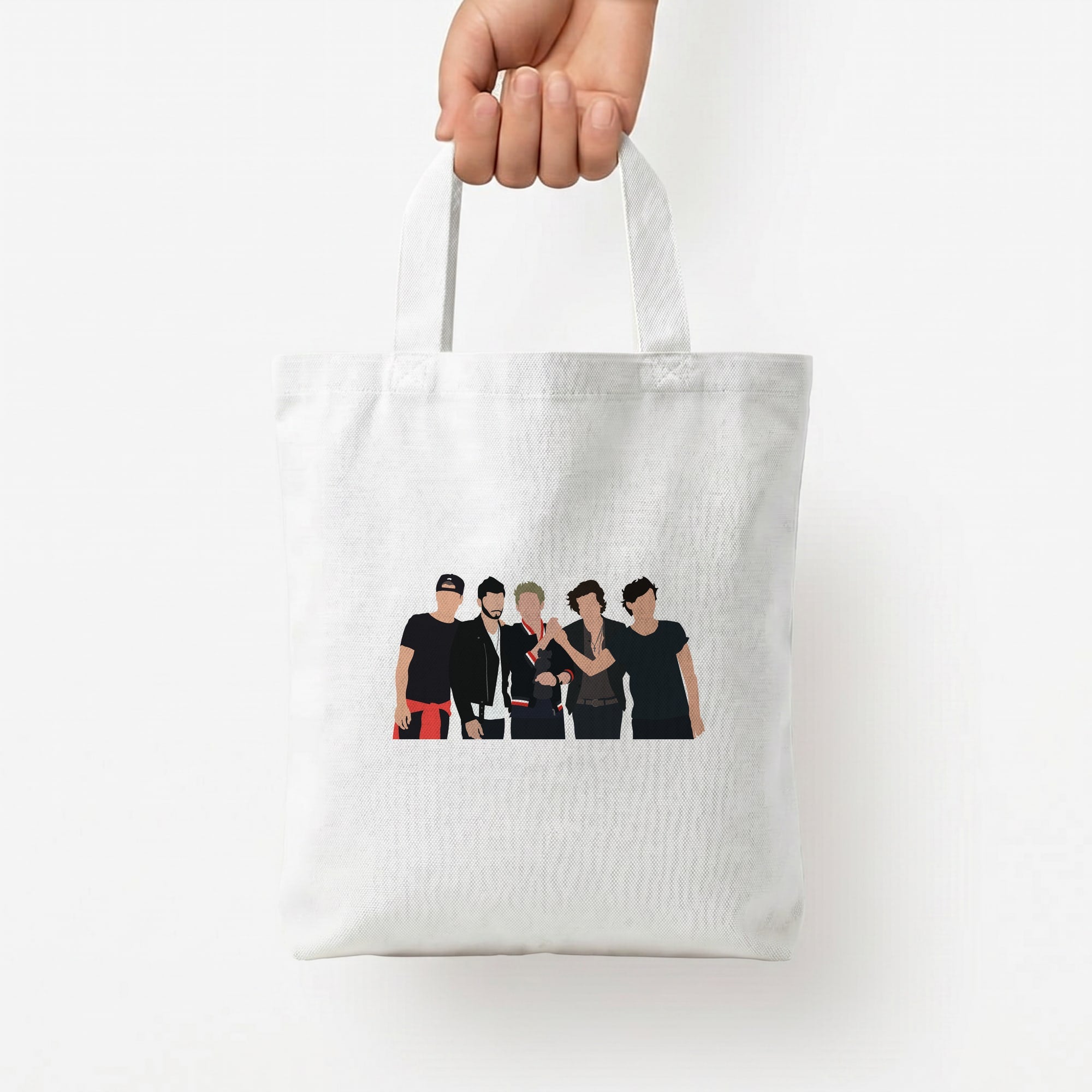 The 1D Crew Tote Bag — White / Small