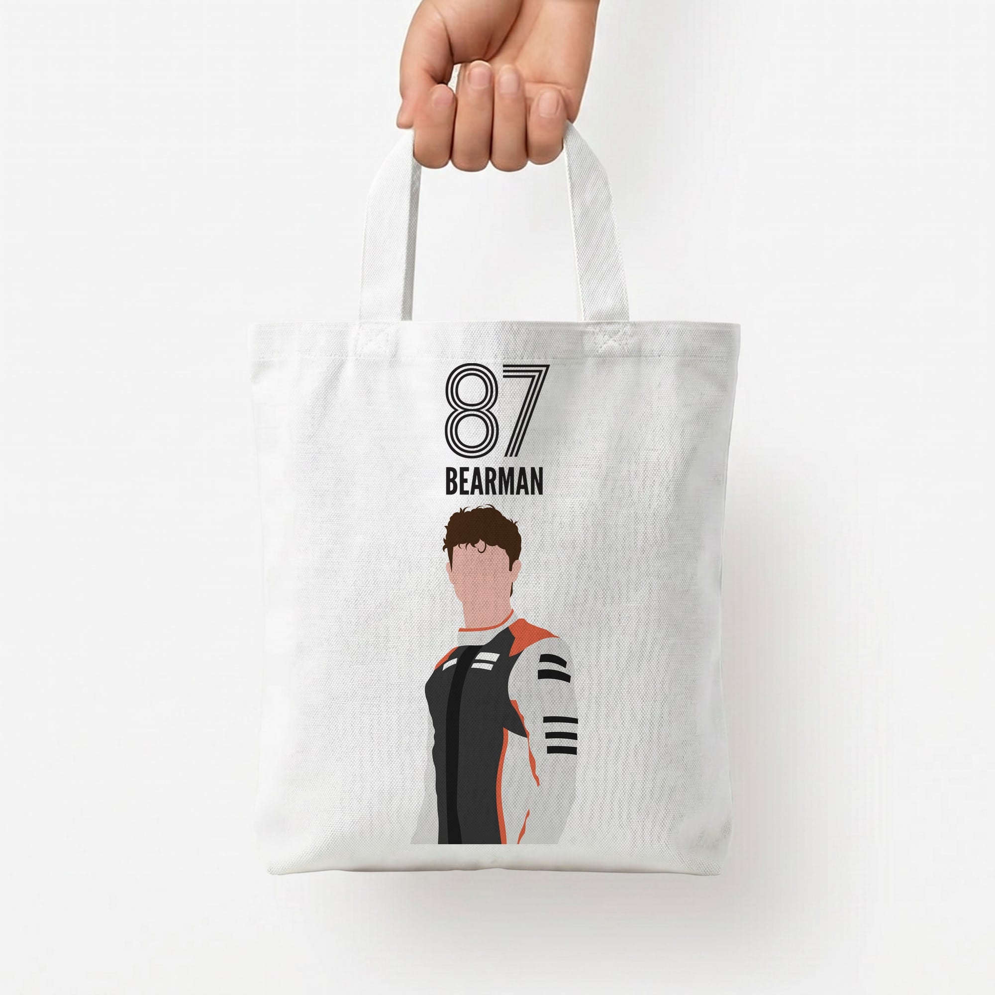 Bearman 2026 Tote Bag — White / Small