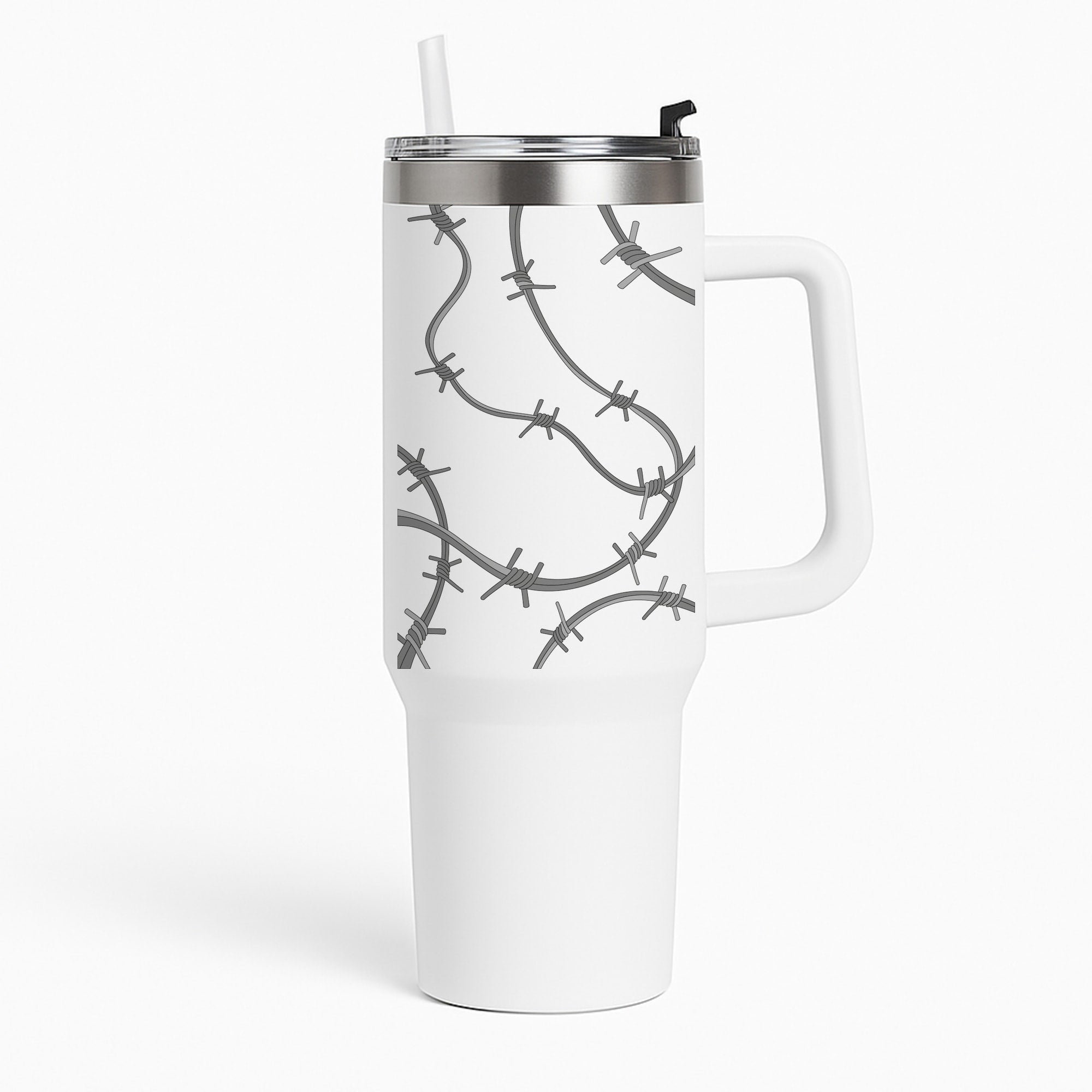 Barbed Wire - Post Tumbler