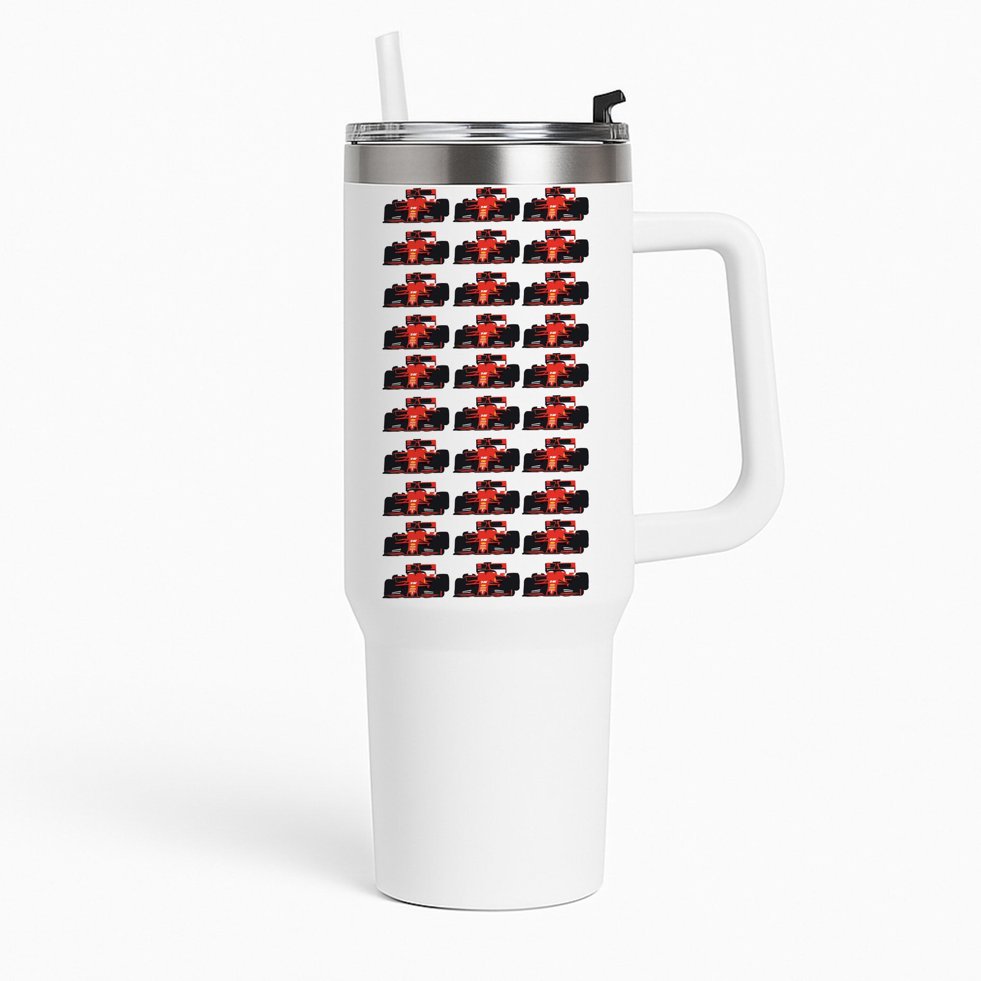 F1 Car Collage Tumbler