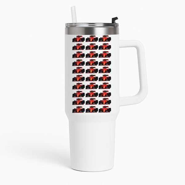 F1 Car Collage Tumbler
