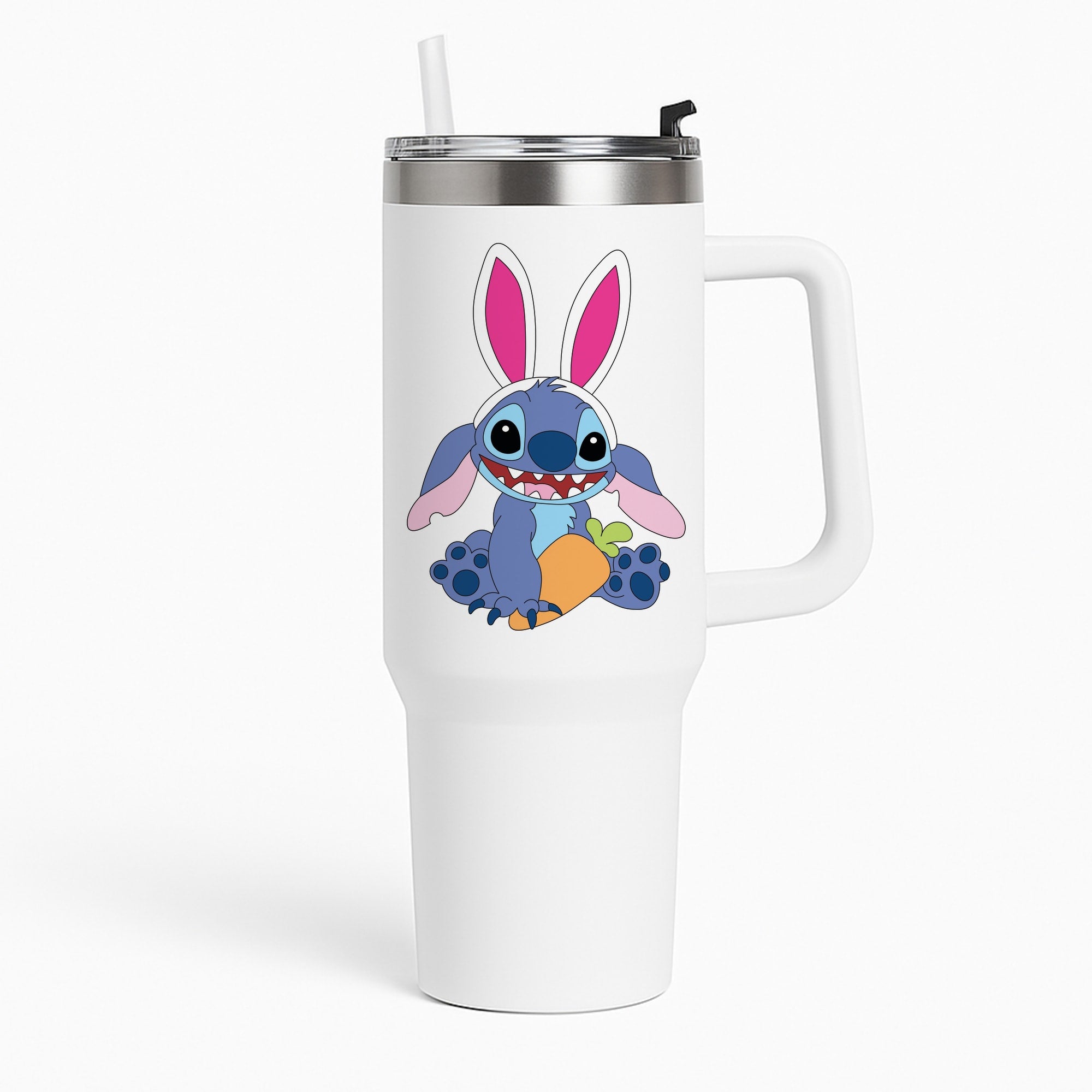Easter Bunny Blue Alien Tumbler