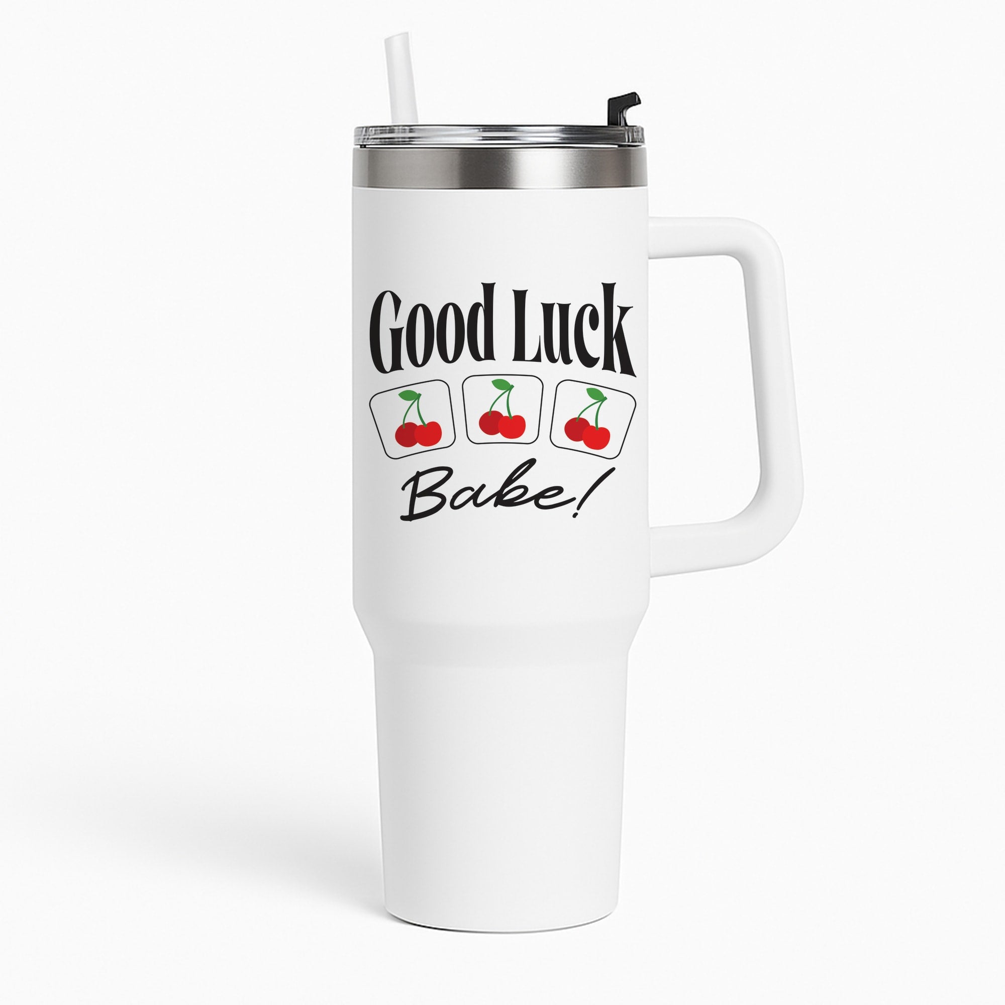 Good Luck Babe Cherries Tumbler