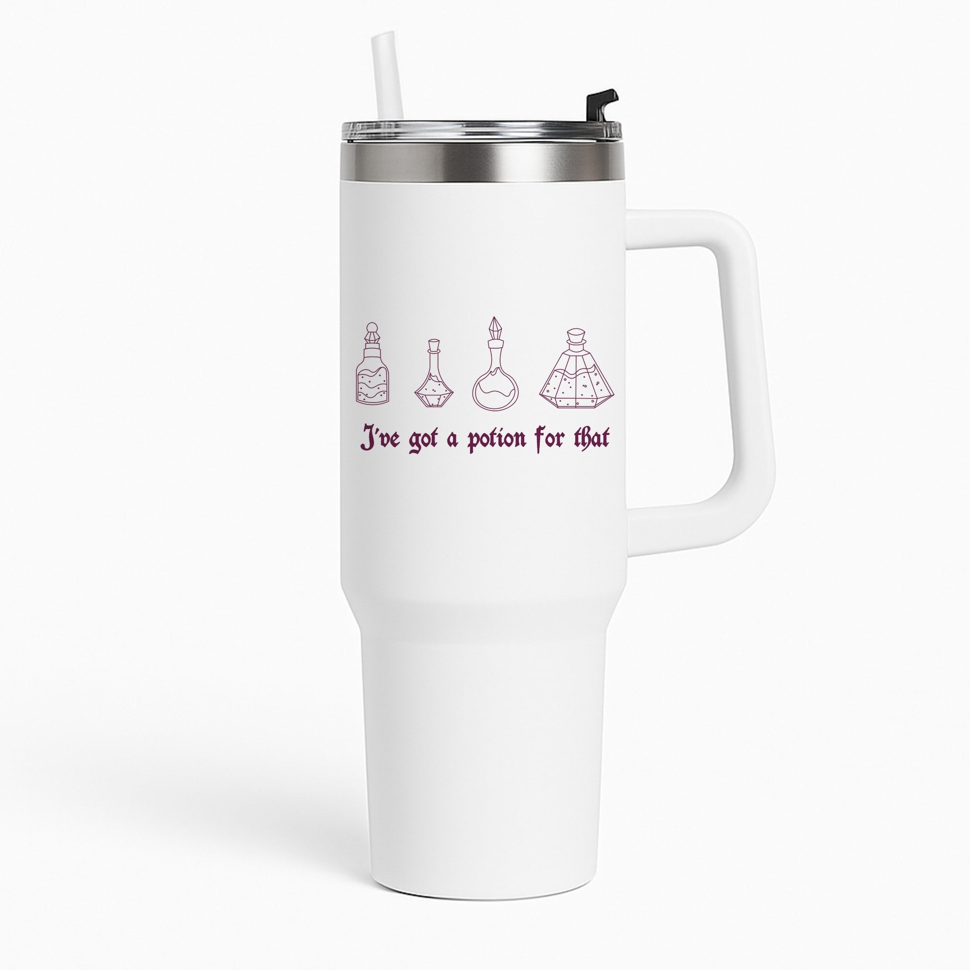 I've Got A Potion For You Dark Pink Tumbler