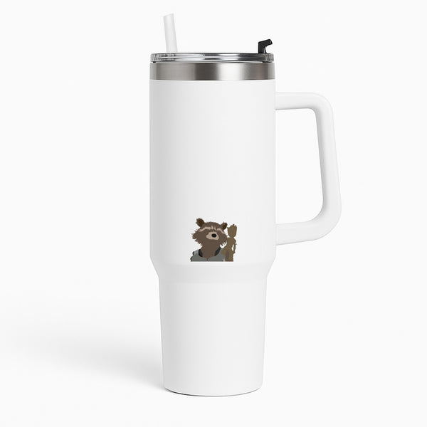 Rocket Raccoon And Groot - GOTG Tumbler