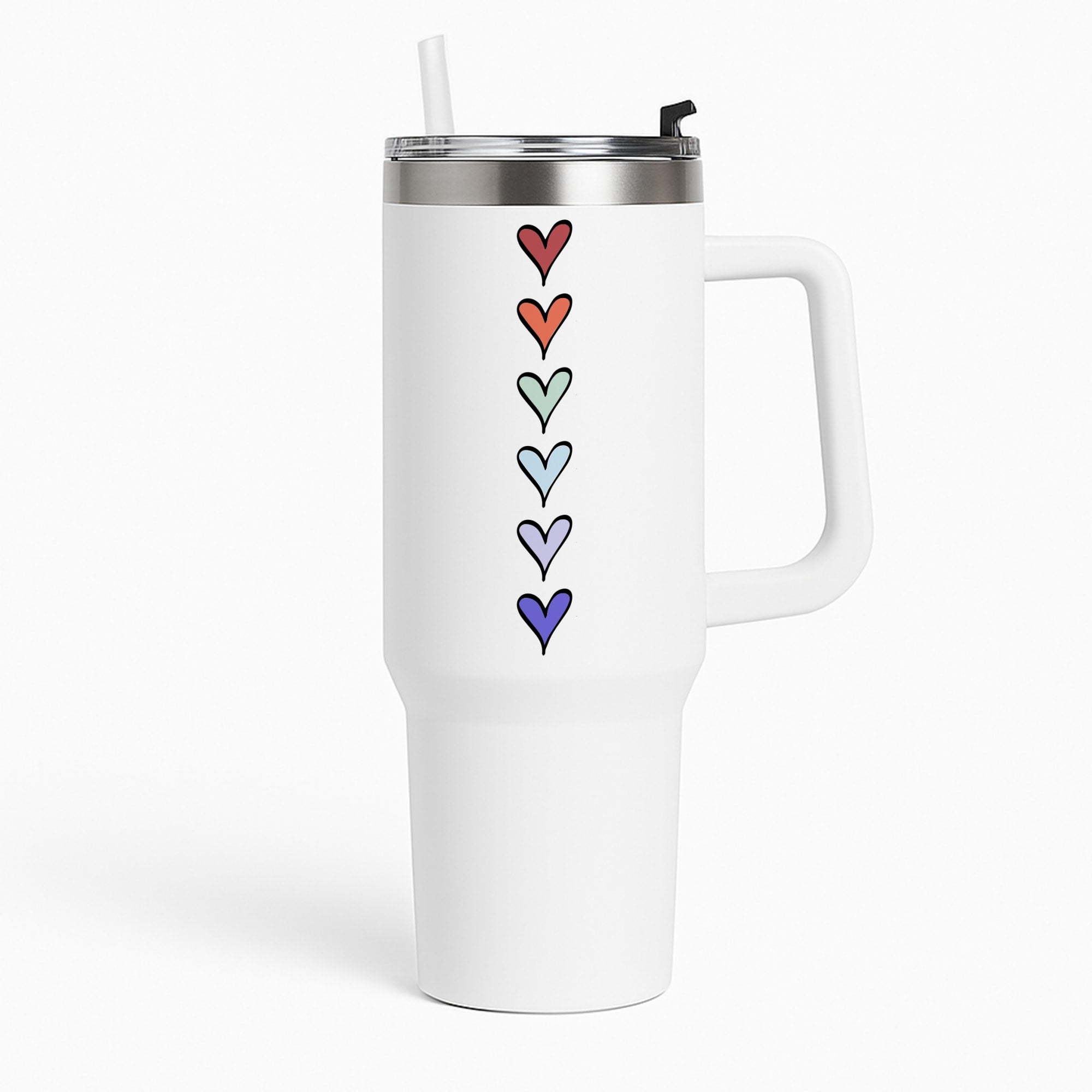 Love Heart Line Tumbler