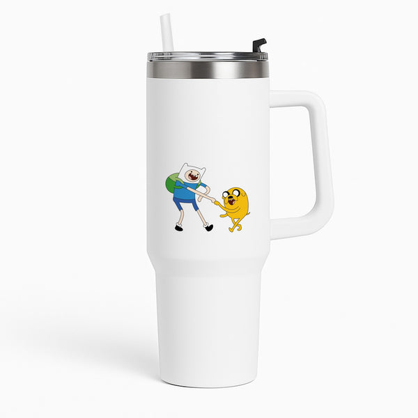 Jake The Dog And Finn The Human Tumbler