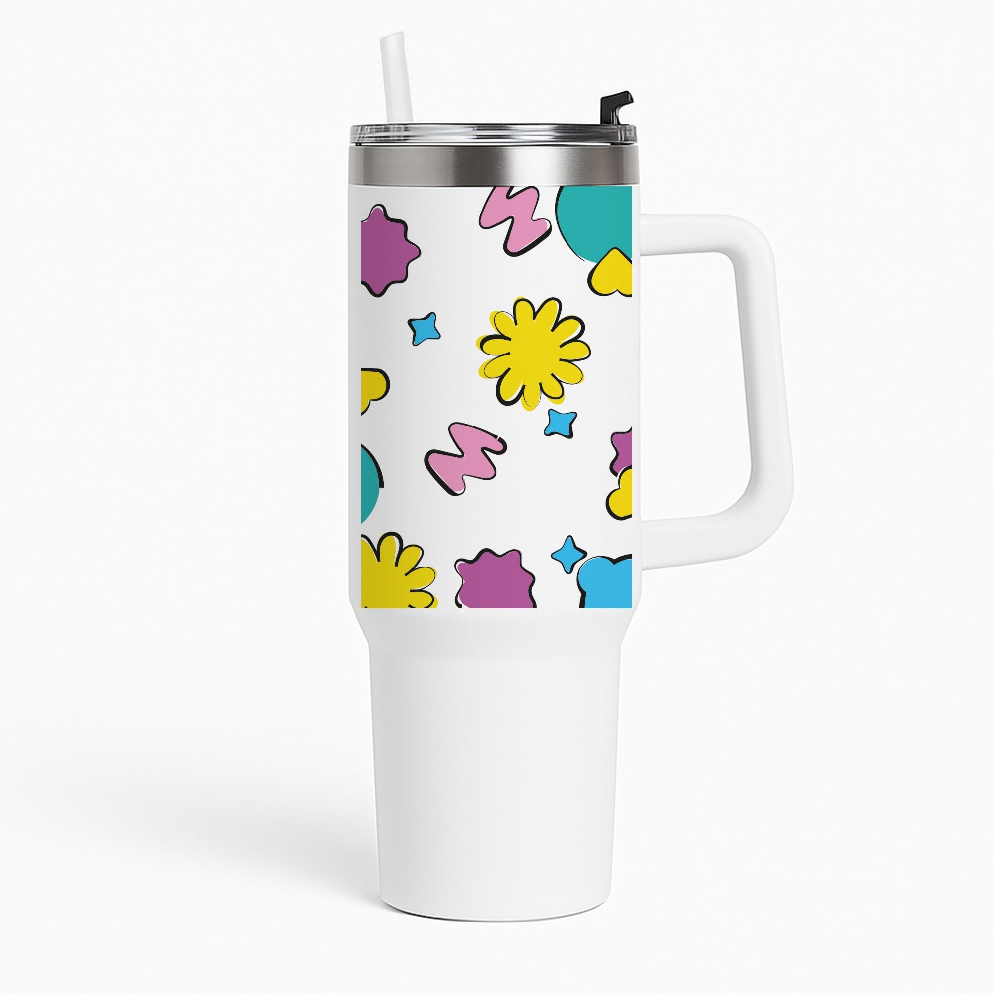 K-Pop Band Flowers Patterns Tumbler