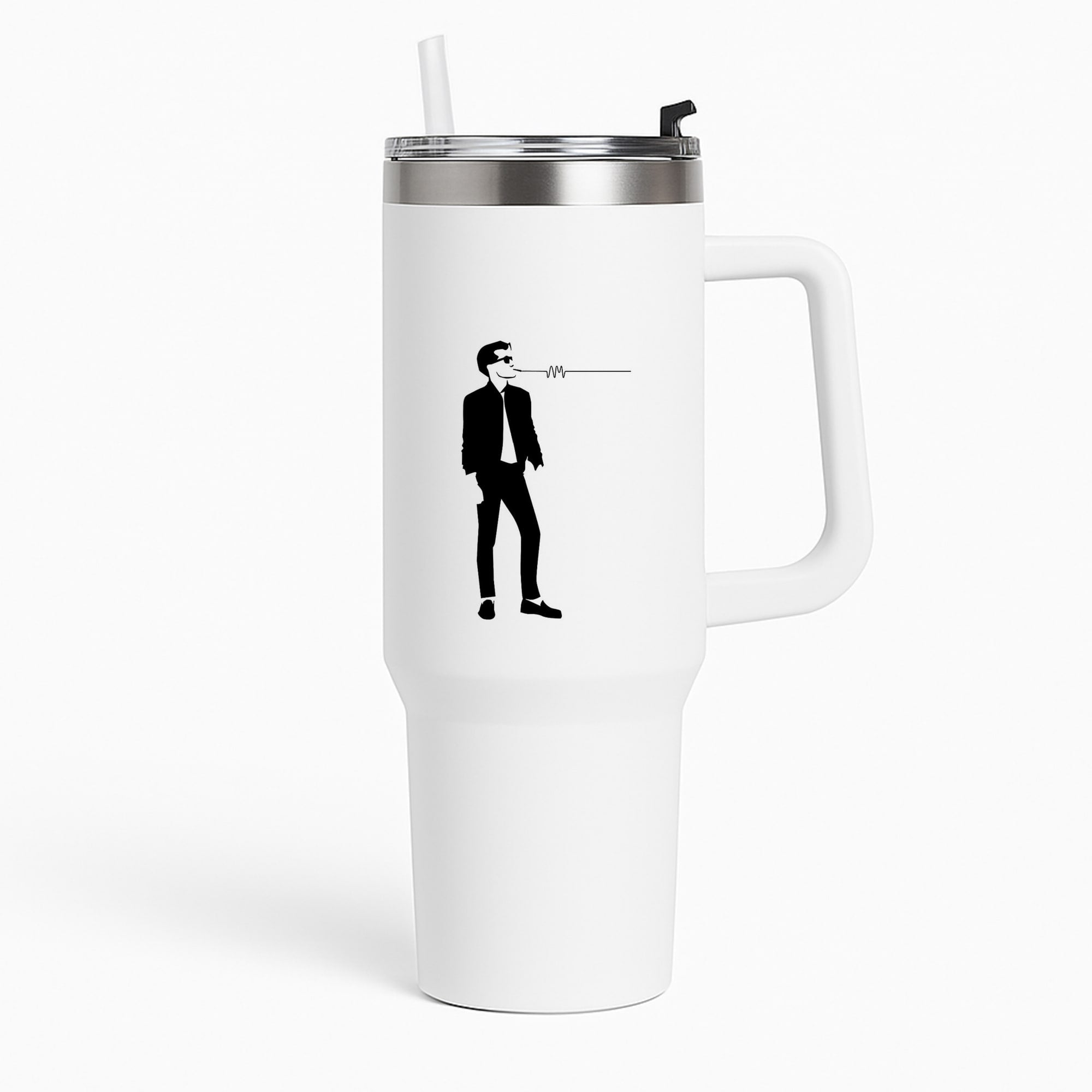 A Monkeys Silhouette Tumbler