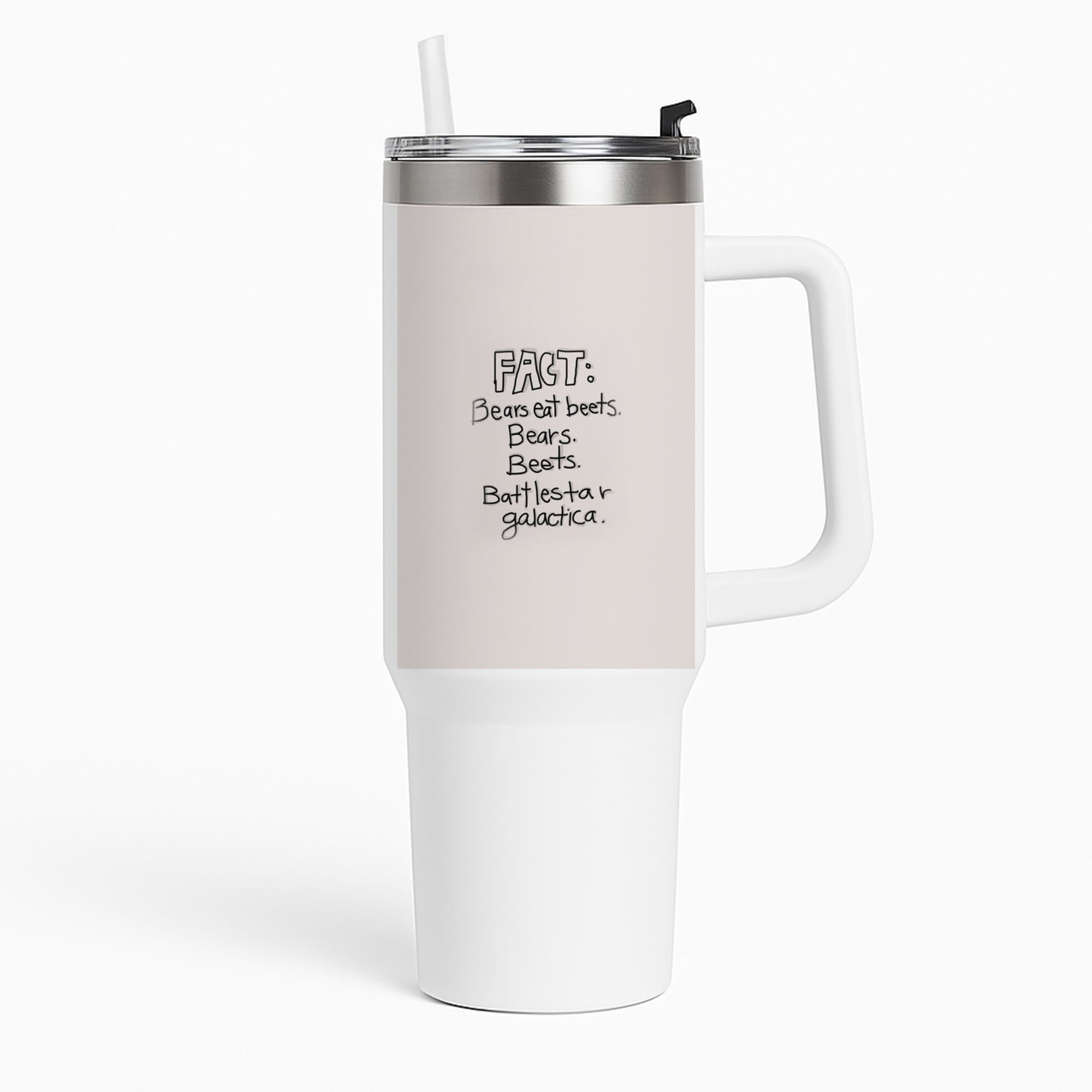 Fact - Bears Eat Beets - Bears, Beets, Battlestar Galactica Tumbler