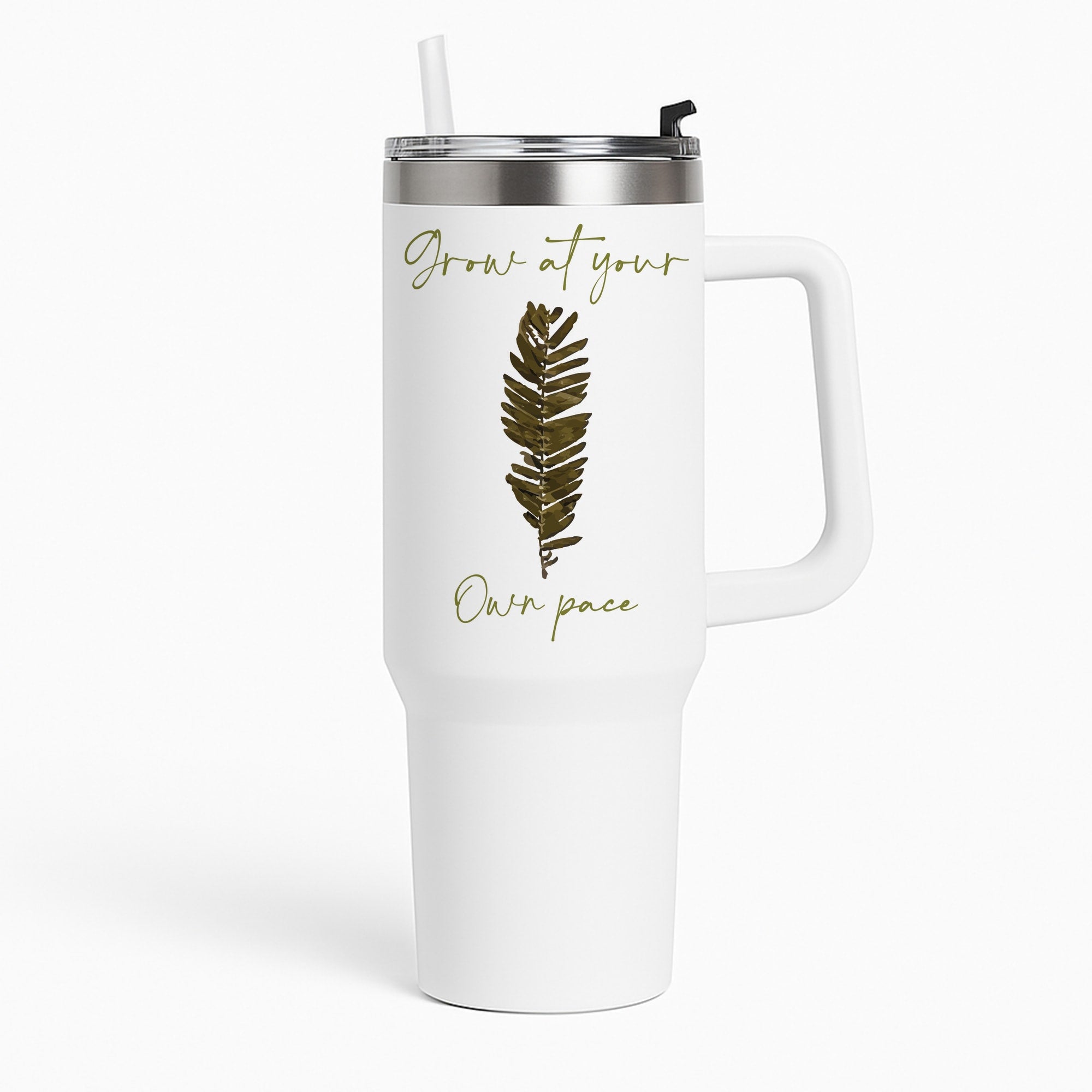 Grow At Your Own Pace Fern Tumbler