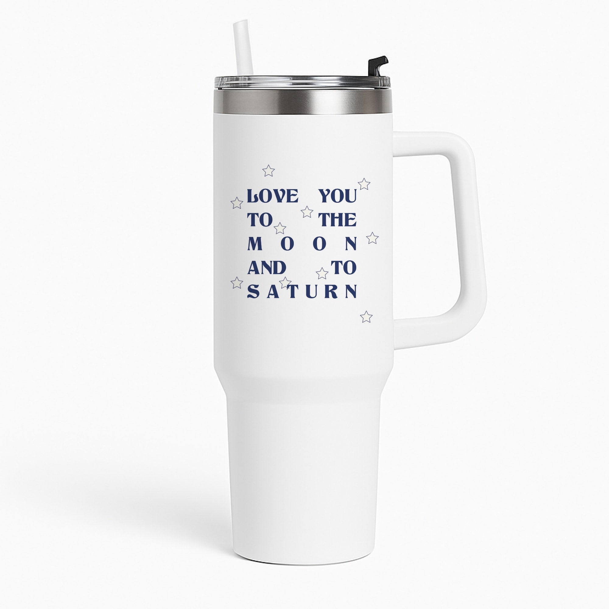 Love You To The Moon And To Saturn - Taylor Tumbler