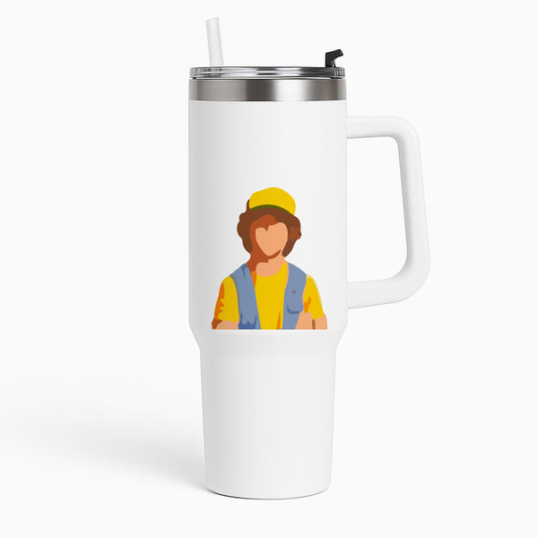Faceless Dustin - Stranger Things Tumbler