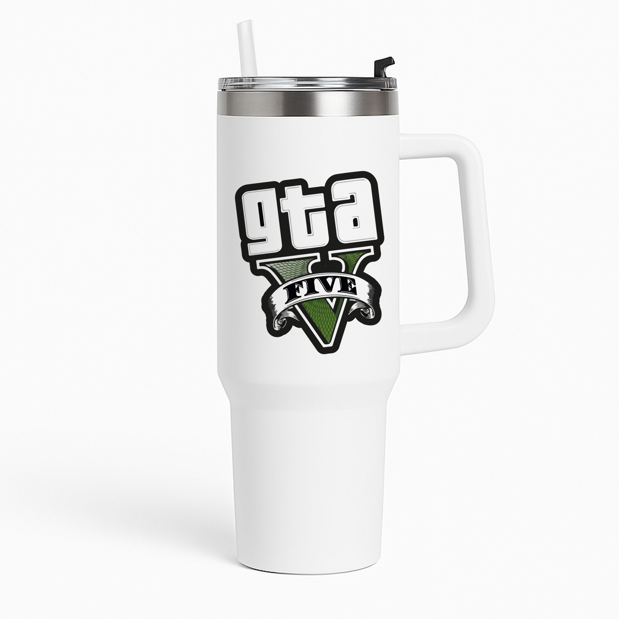 Green Five - Video Game Tumbler