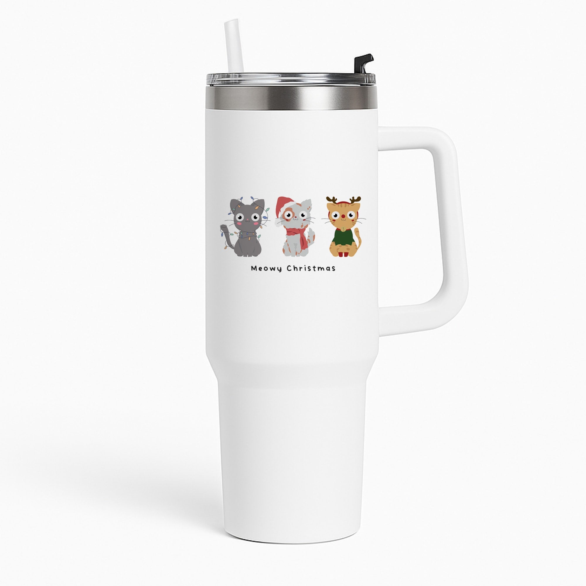Meowy Christmas  Tumbler